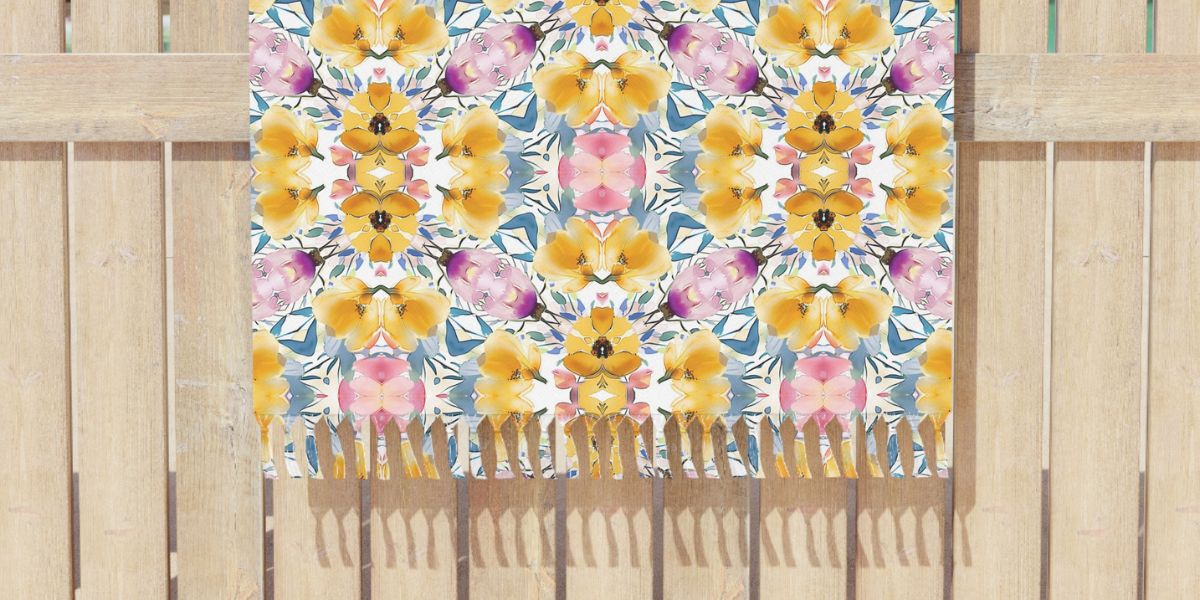 Boho Beach Cloths - Piccolo Fiore Prints