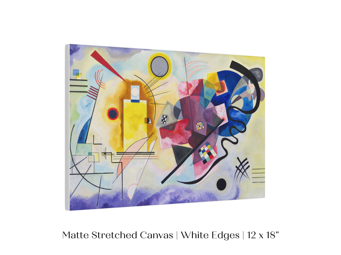 Yellow-Red-Blue | Wassily Kandinsky | P488