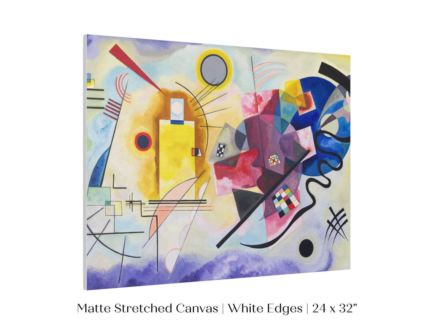 Yellow-Red-Blue | Wassily Kandinsky | P488