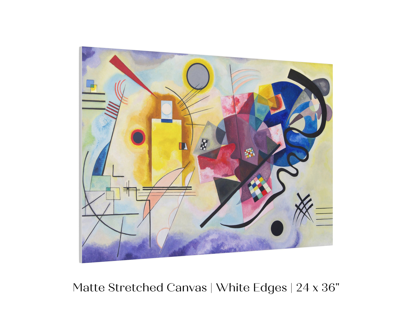 Yellow-Red-Blue | Wassily Kandinsky | P488