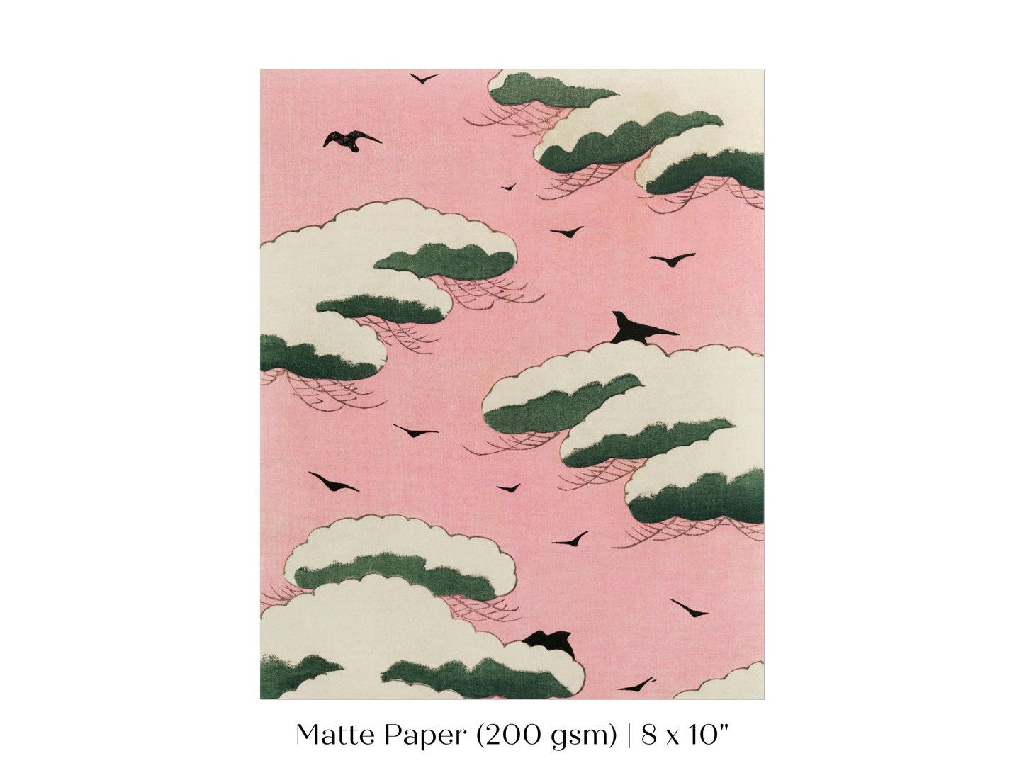 Pink Sky | Japanese Illustration | P135