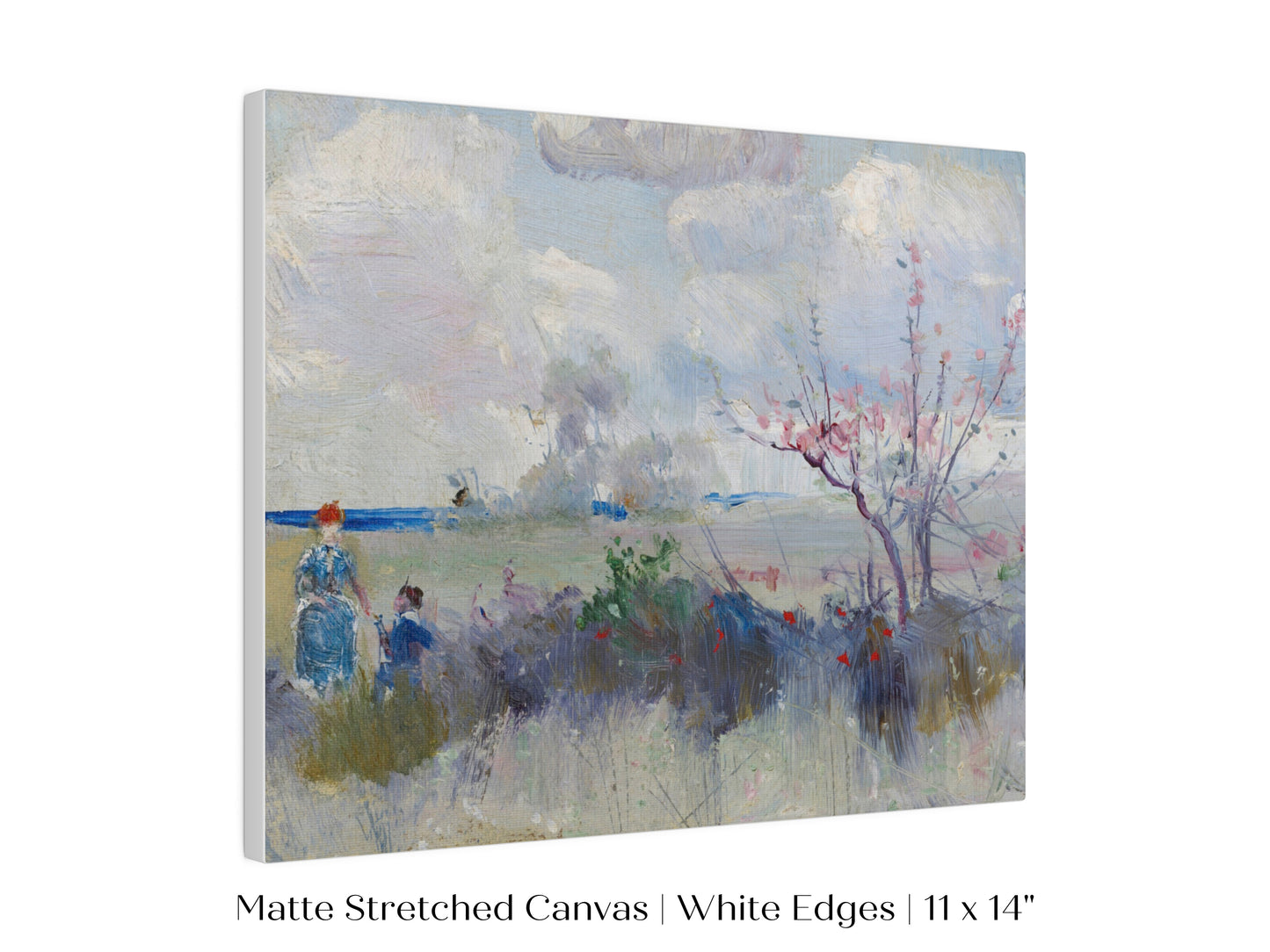 Landscape with Blossom and Clouds | P554