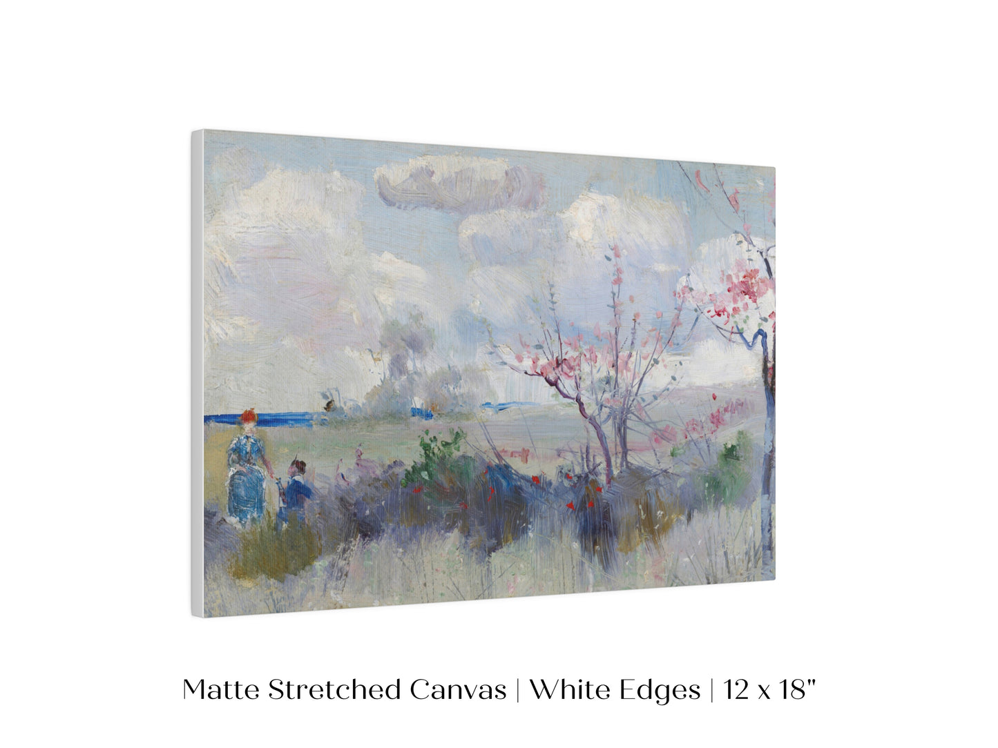 Landscape with Blossom and Clouds | P554
