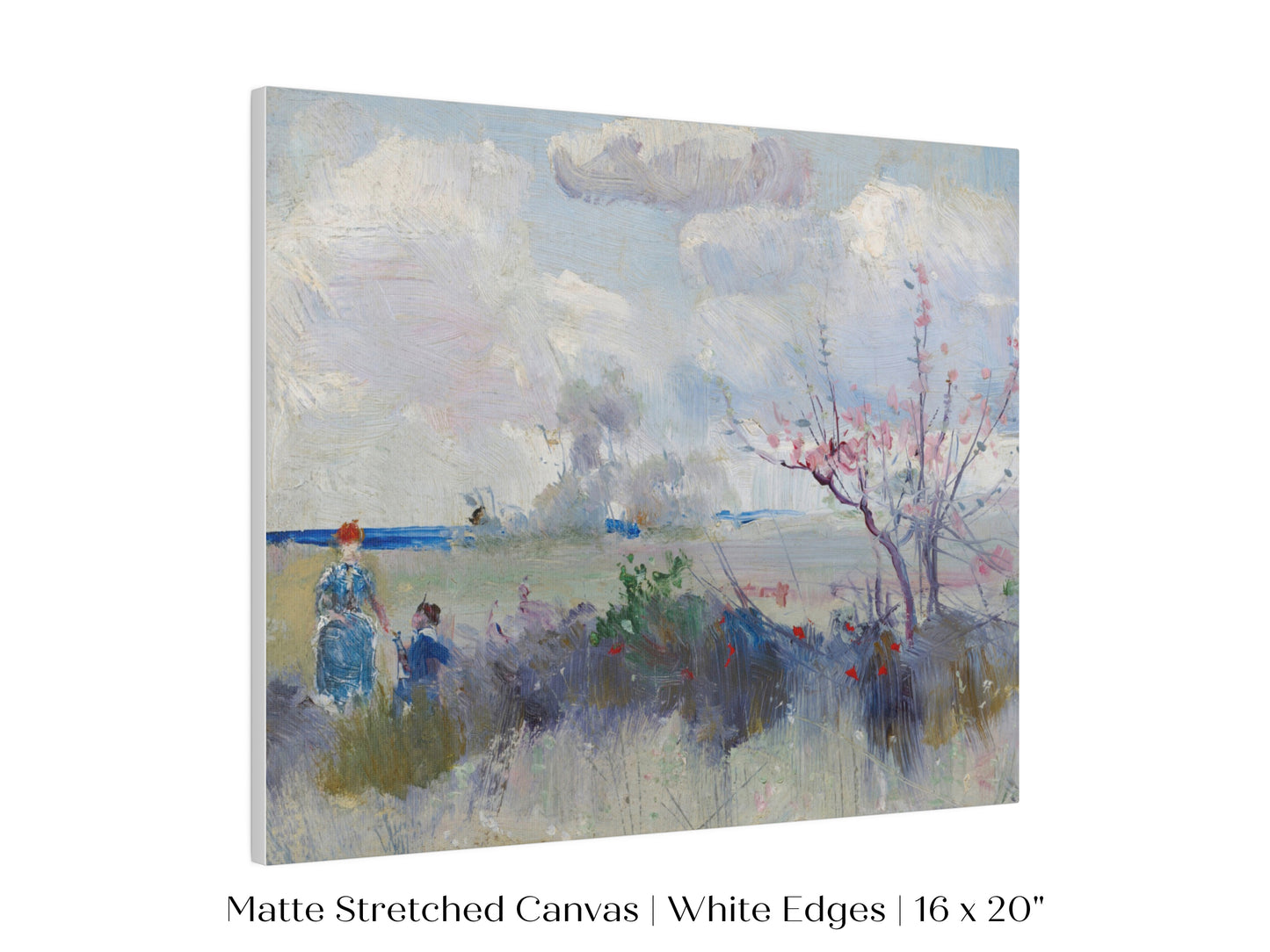 Landscape with Blossom and Clouds | P554
