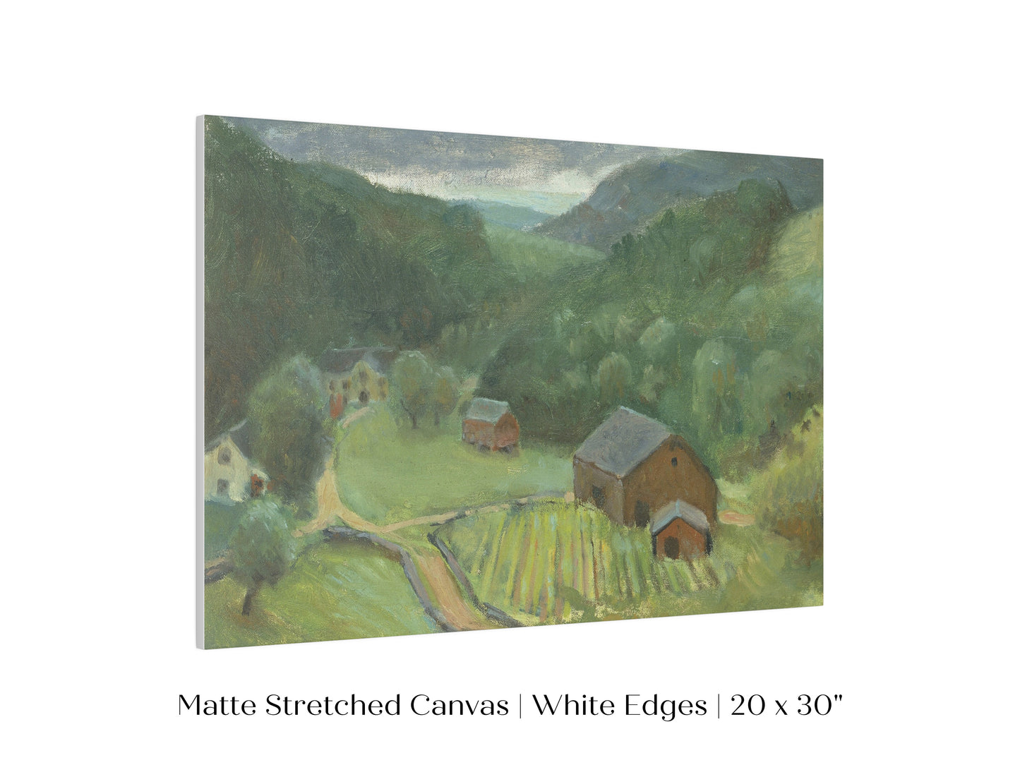 Country Farmhouse Landscape | P193