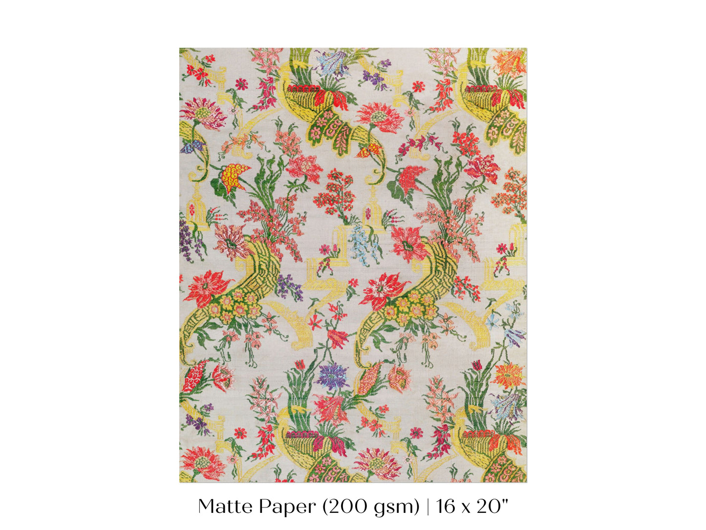 Vintage Floral Wallpaper Pattern | P145