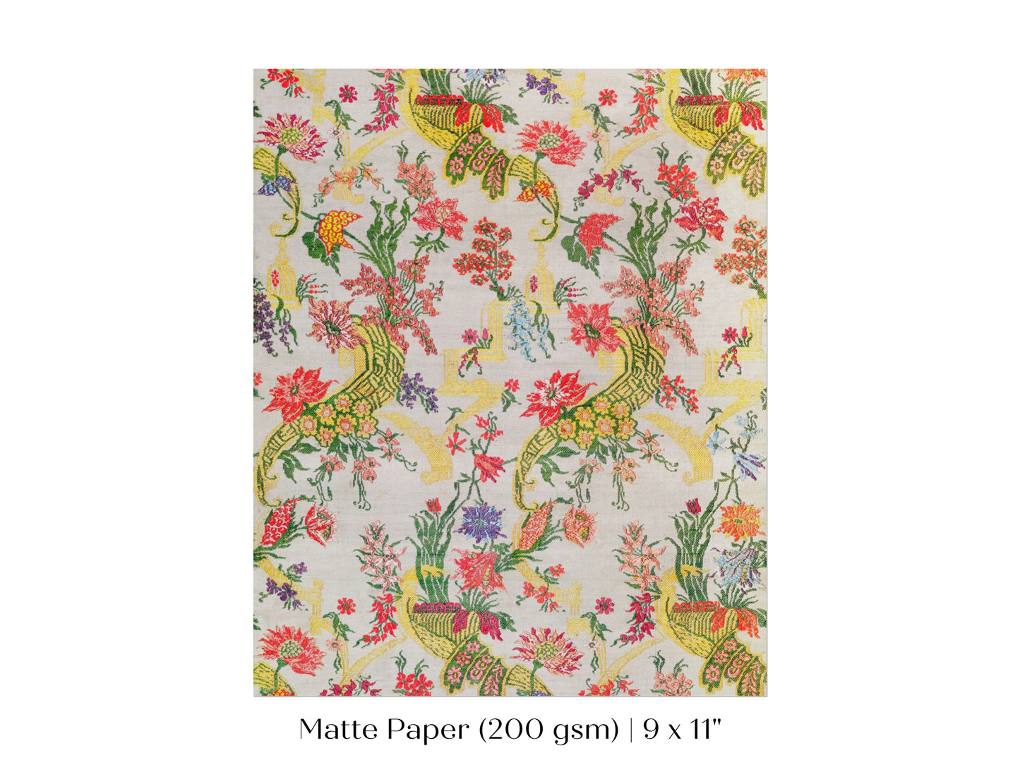 Vintage Floral Wallpaper Pattern | P145
