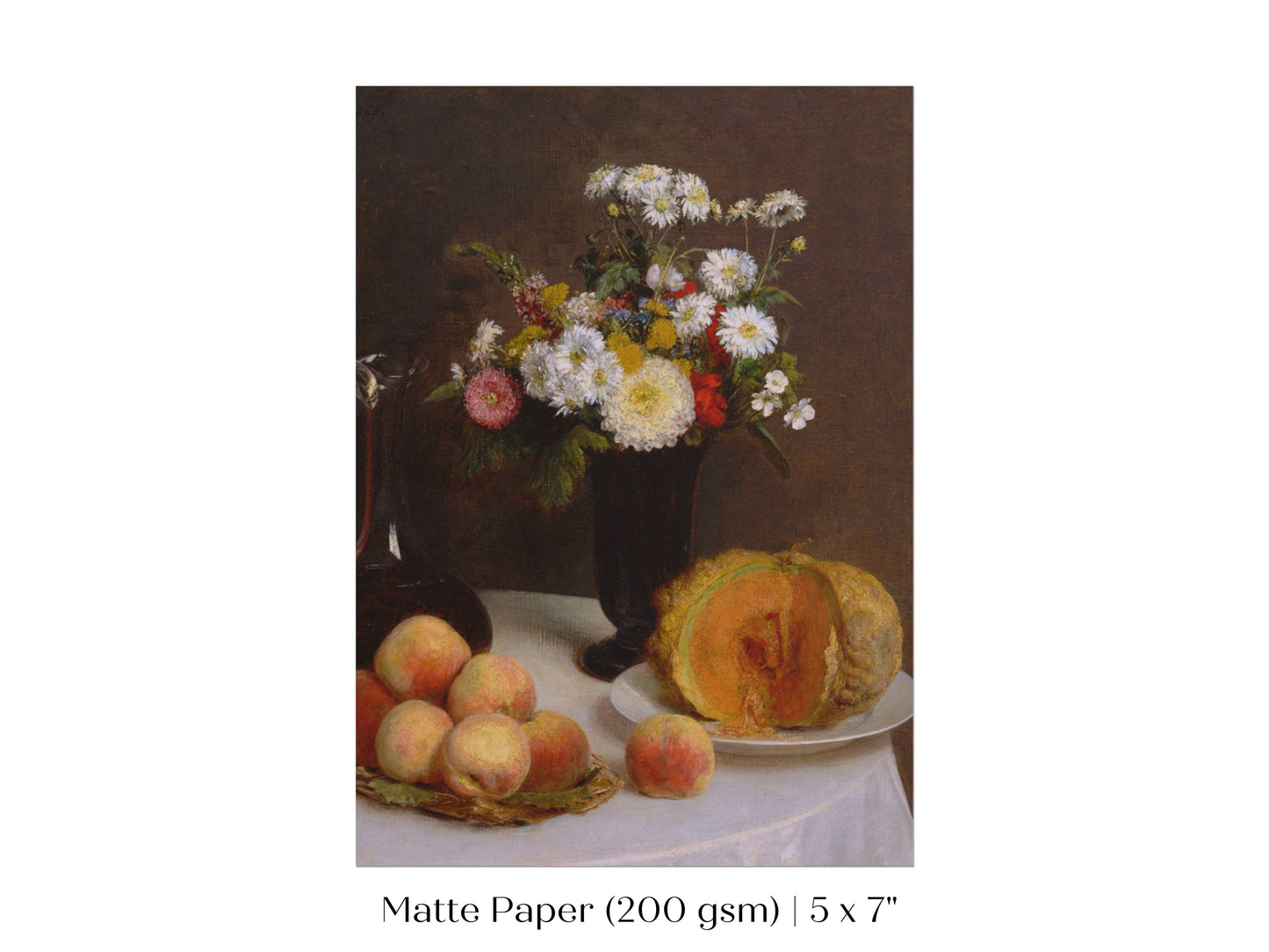 Still Life with Pumpkin, Flowers and Fruit | P474