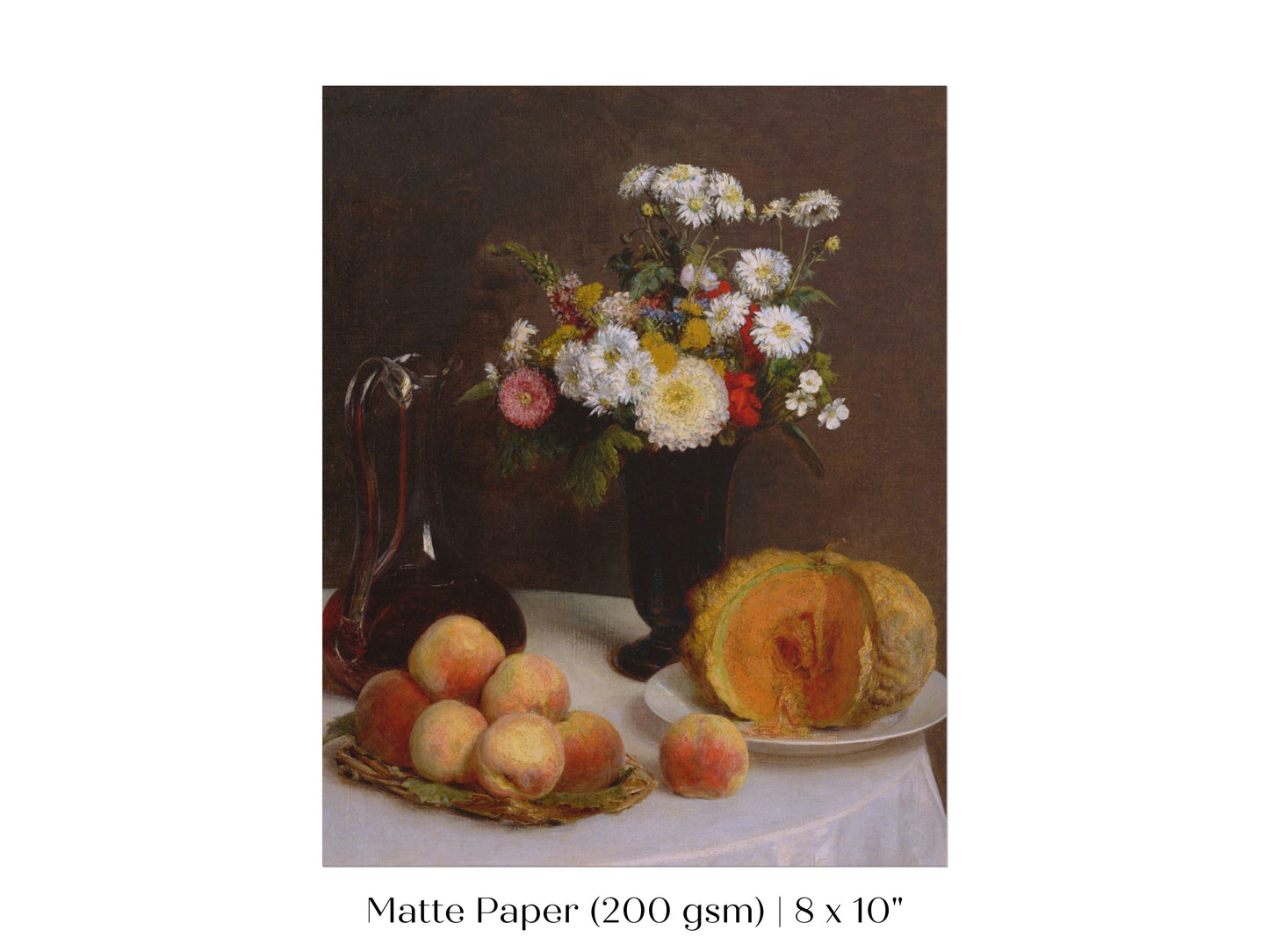 Still Life with Pumpkin, Flowers and Fruit | P474