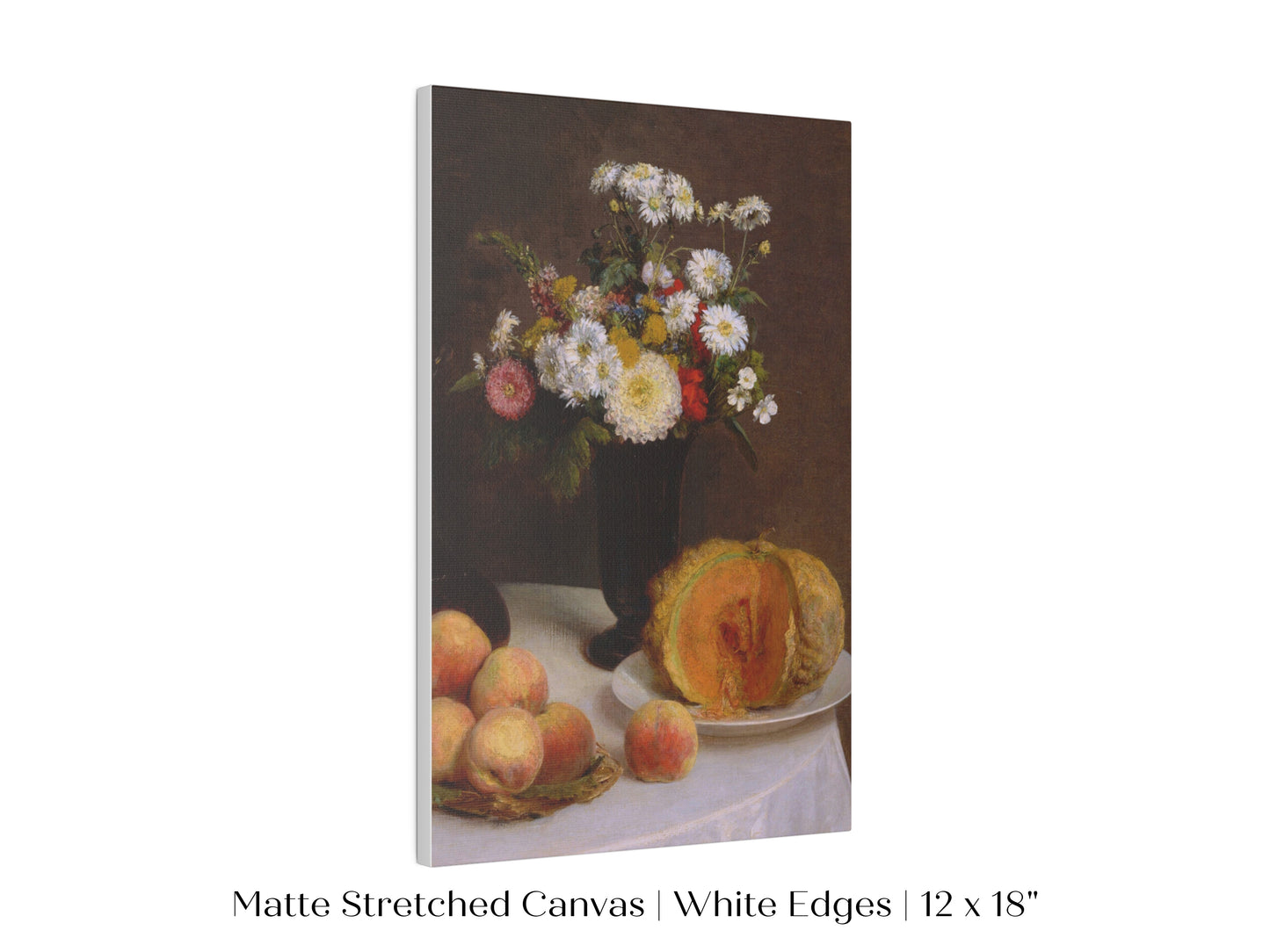 Still Life with Pumpkin, Flowers and Fruit | P474