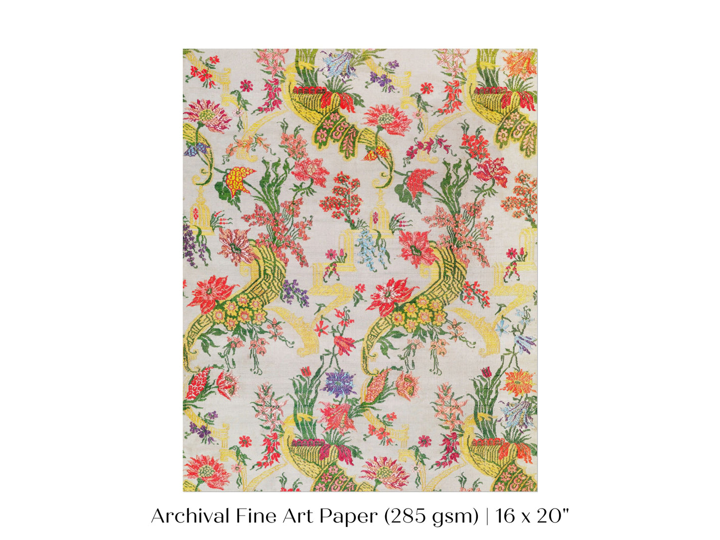 Vintage Floral Wallpaper Pattern | P145