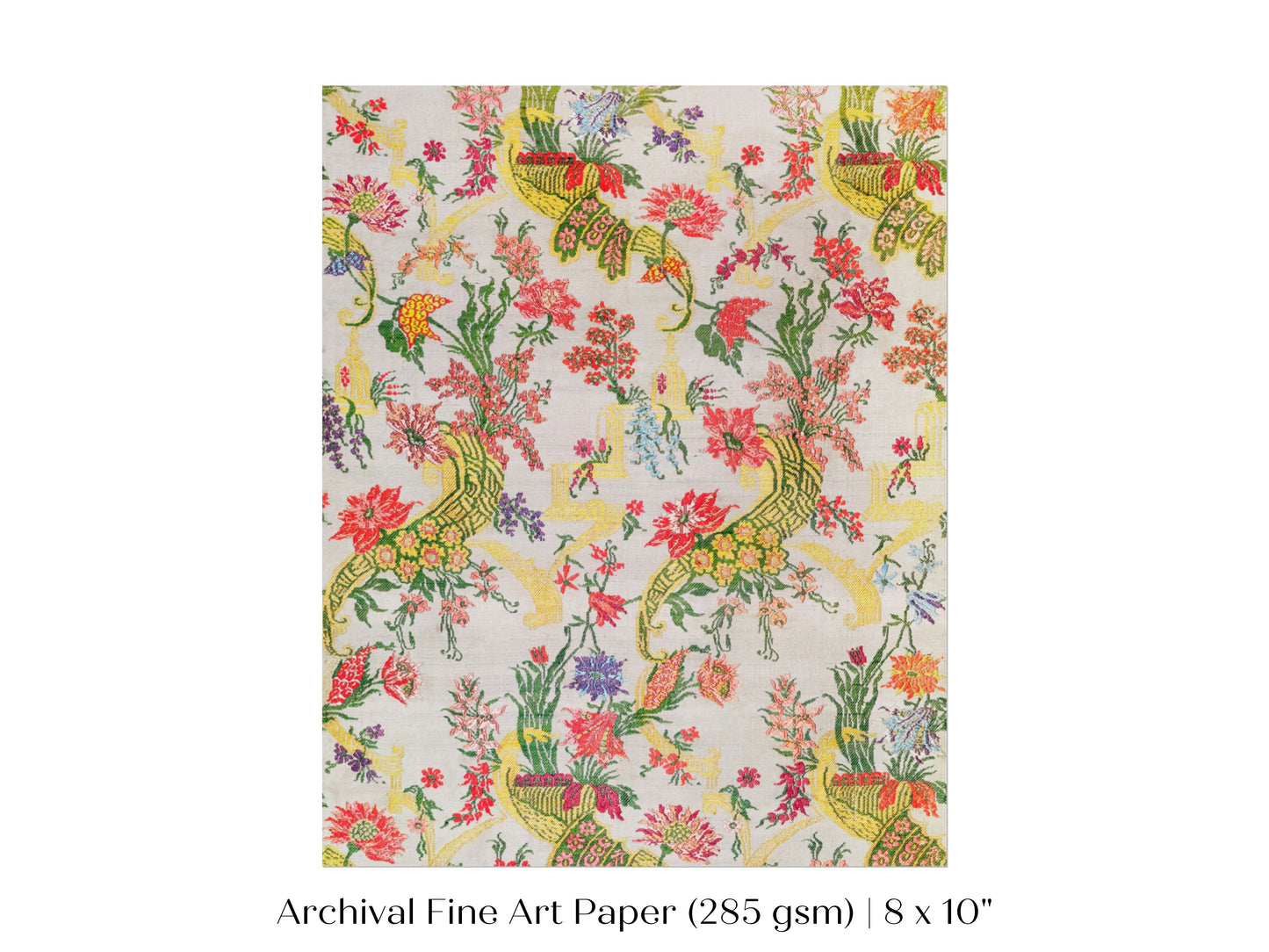 Vintage Floral Wallpaper Pattern | P145