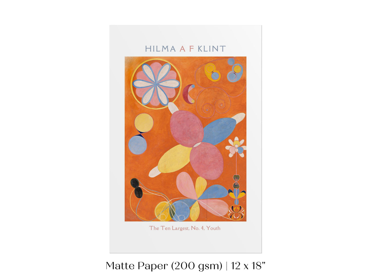 Hilma af Klint The Ten Largest | No. 4, Youth | P578
