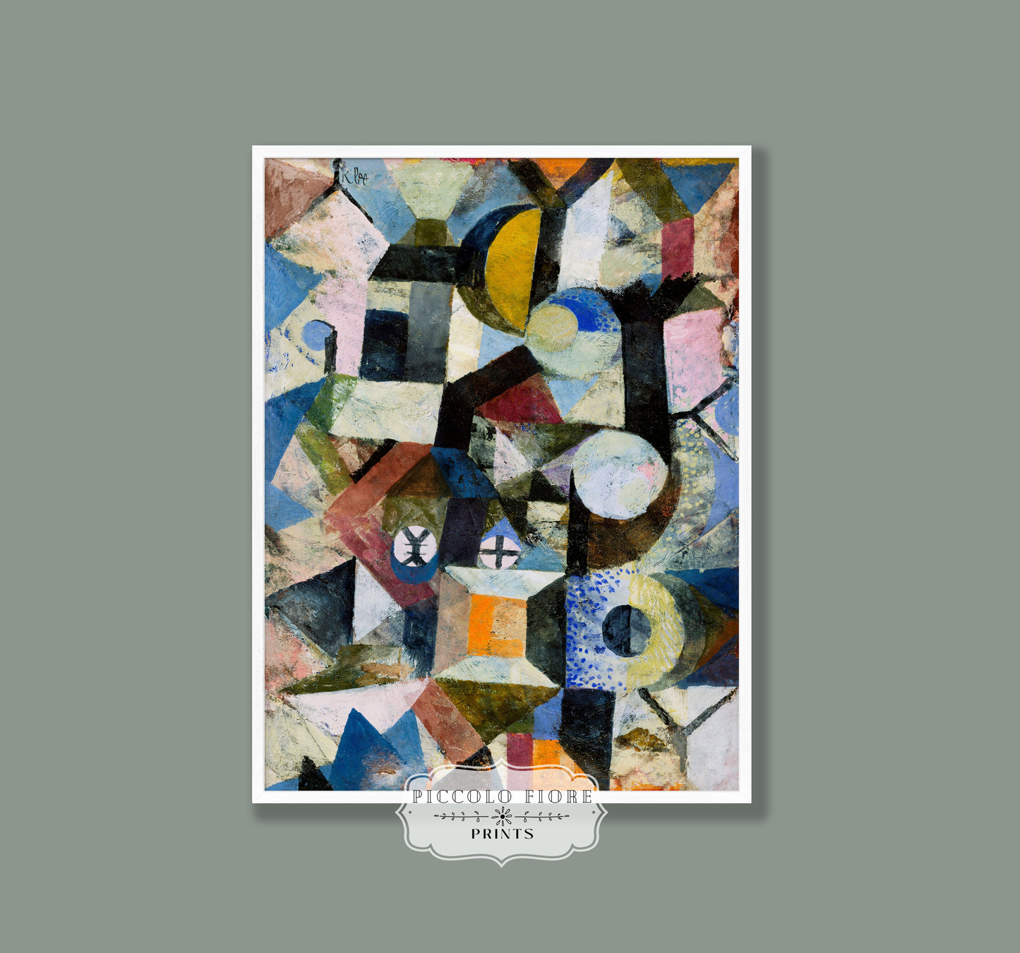 Green Country and Coast | Gallery Wall Set | 7 Prints | M11-1.1