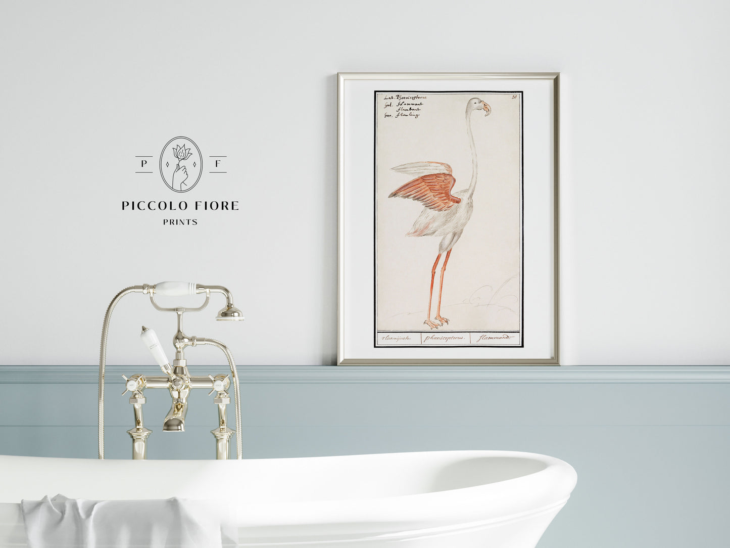 Birds and Flowers | Gallery Wall Set | 8 Prints | M8-2
