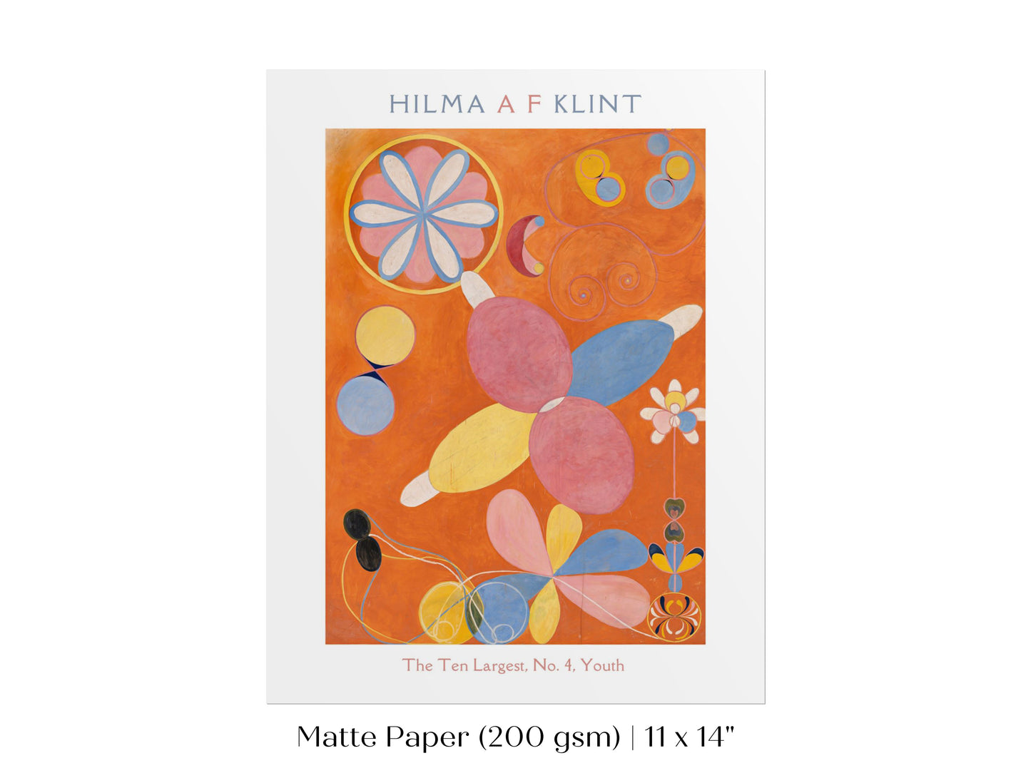 Hilma af Klint The Ten Largest | No. 4, Youth | P578