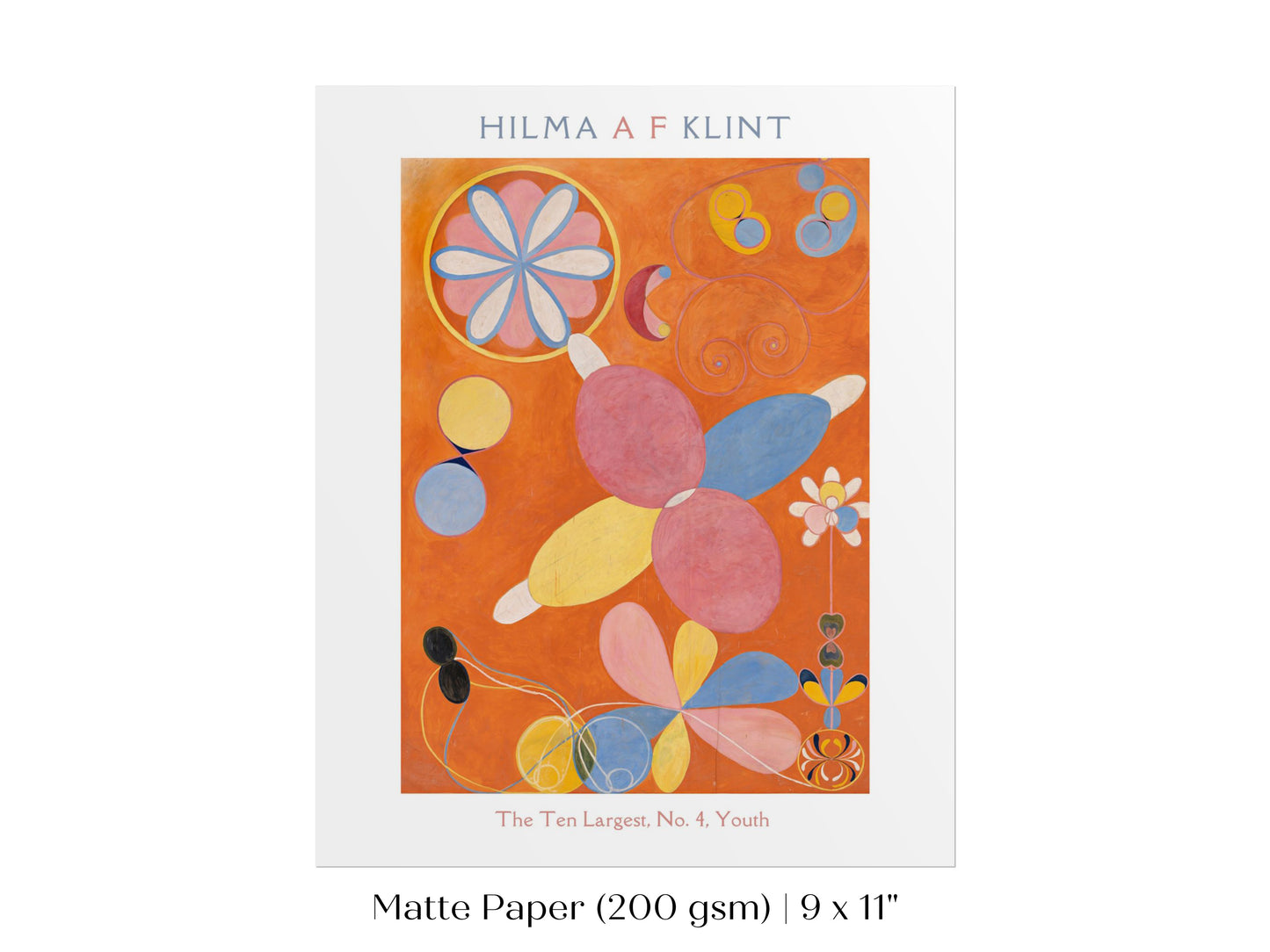 Hilma af Klint The Ten Largest | No. 4, Youth | P578