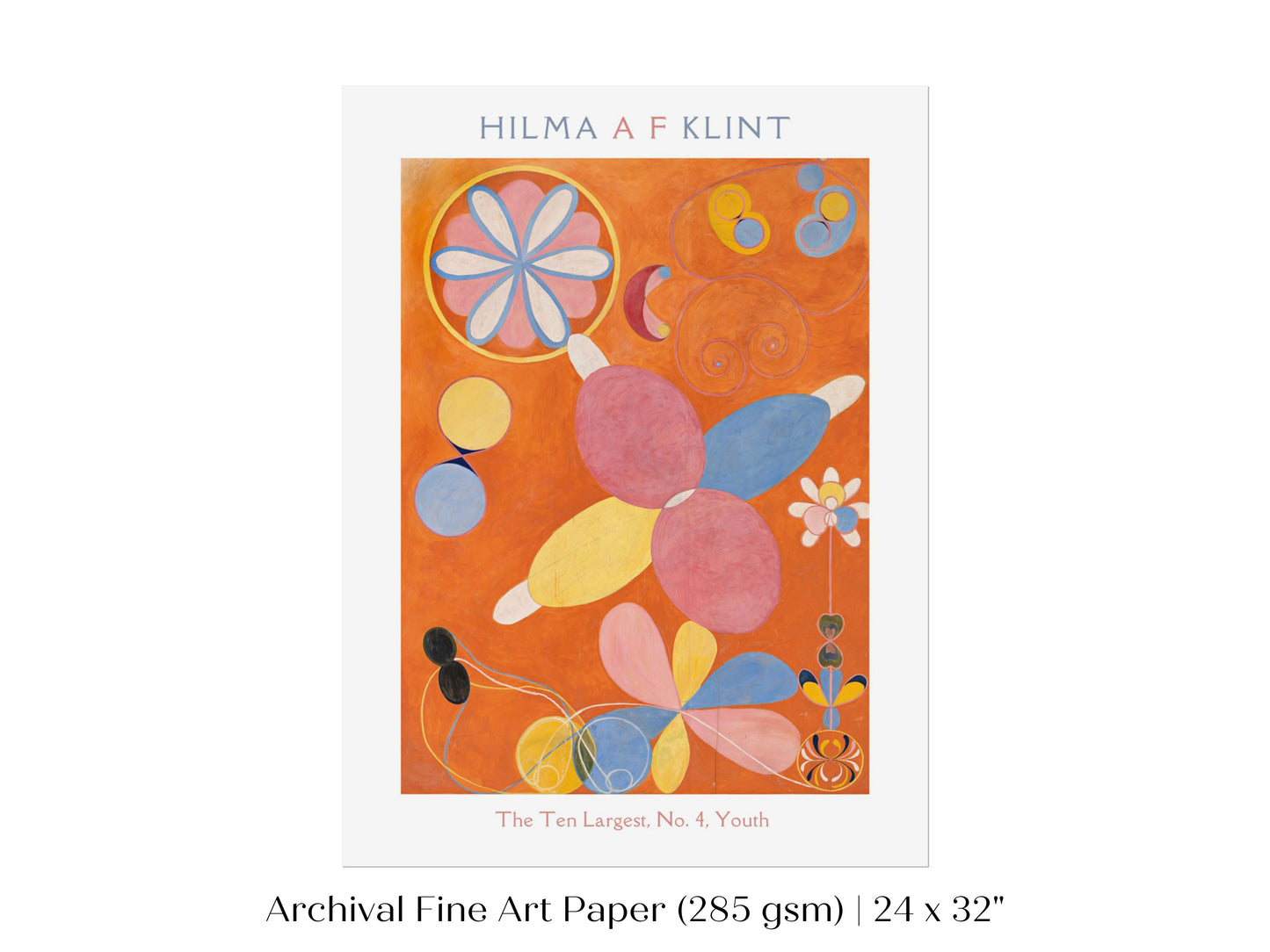 Hilma af Klint The Ten Largest | No. 4, Youth | P578