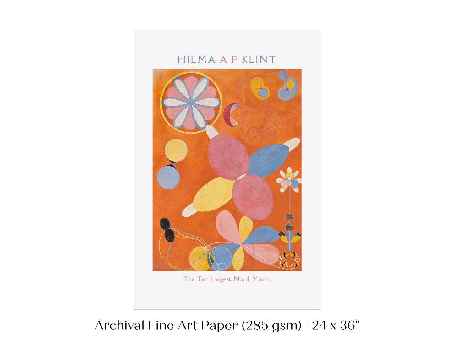 Hilma af Klint The Ten Largest | No. 4, Youth | P578