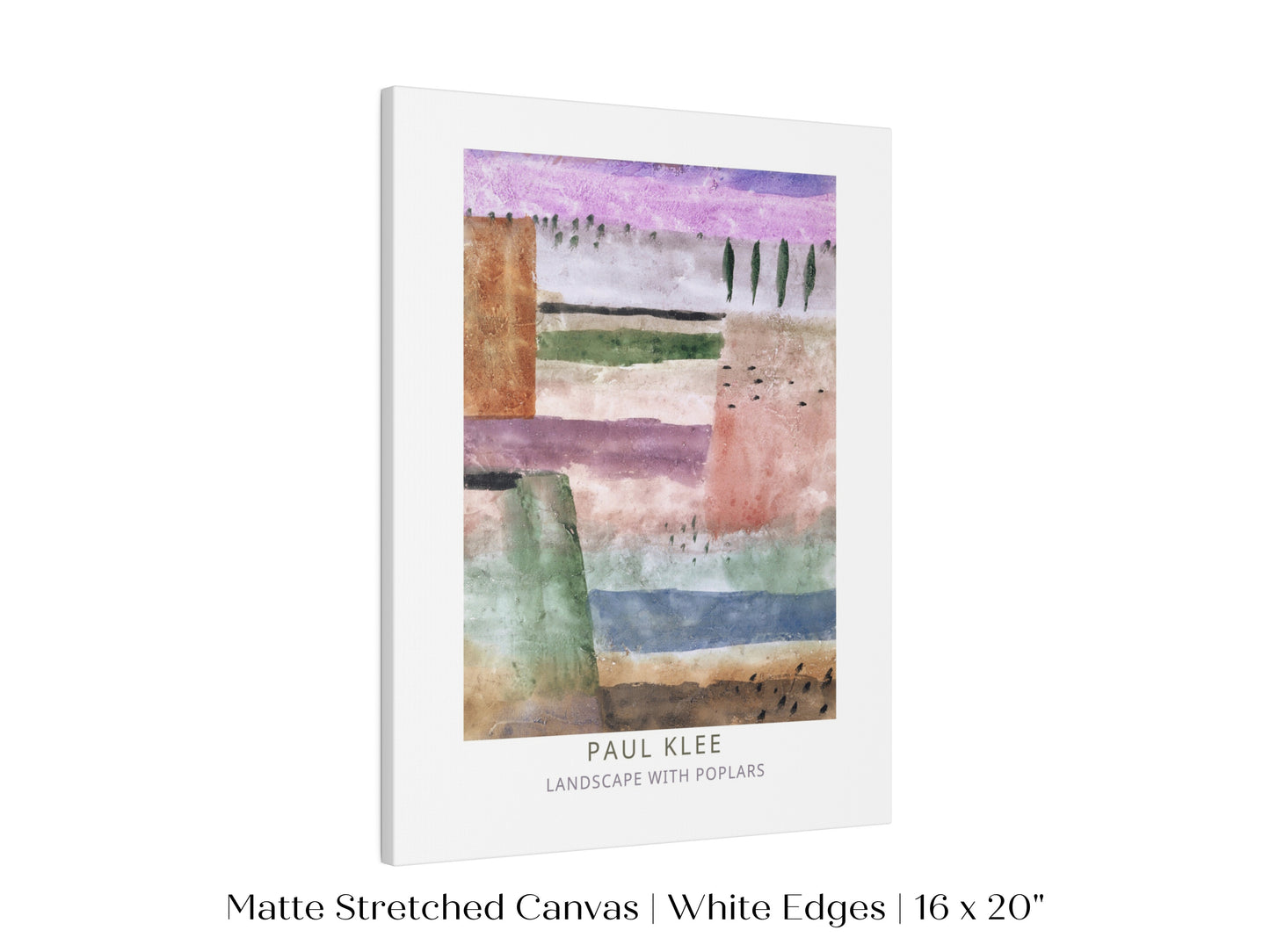 Paul Klee | Landscape With Poplars | P585
