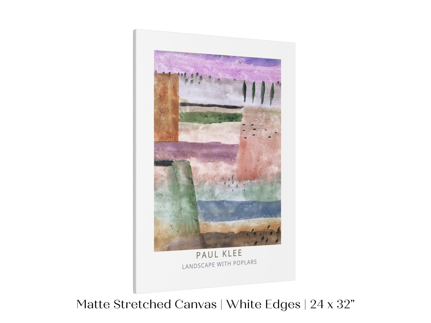 Paul Klee | Landscape With Poplars | P585