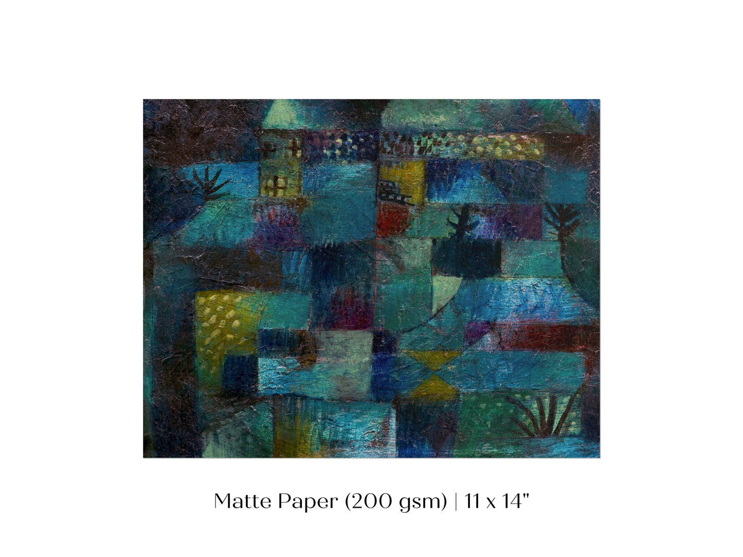 Paul Klee | Terraced Garden | P205
