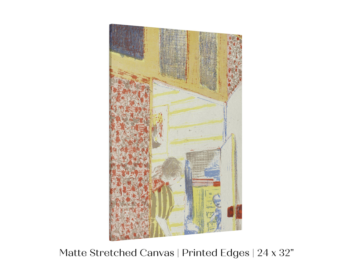 Interior with Pink Wallpaper | P259