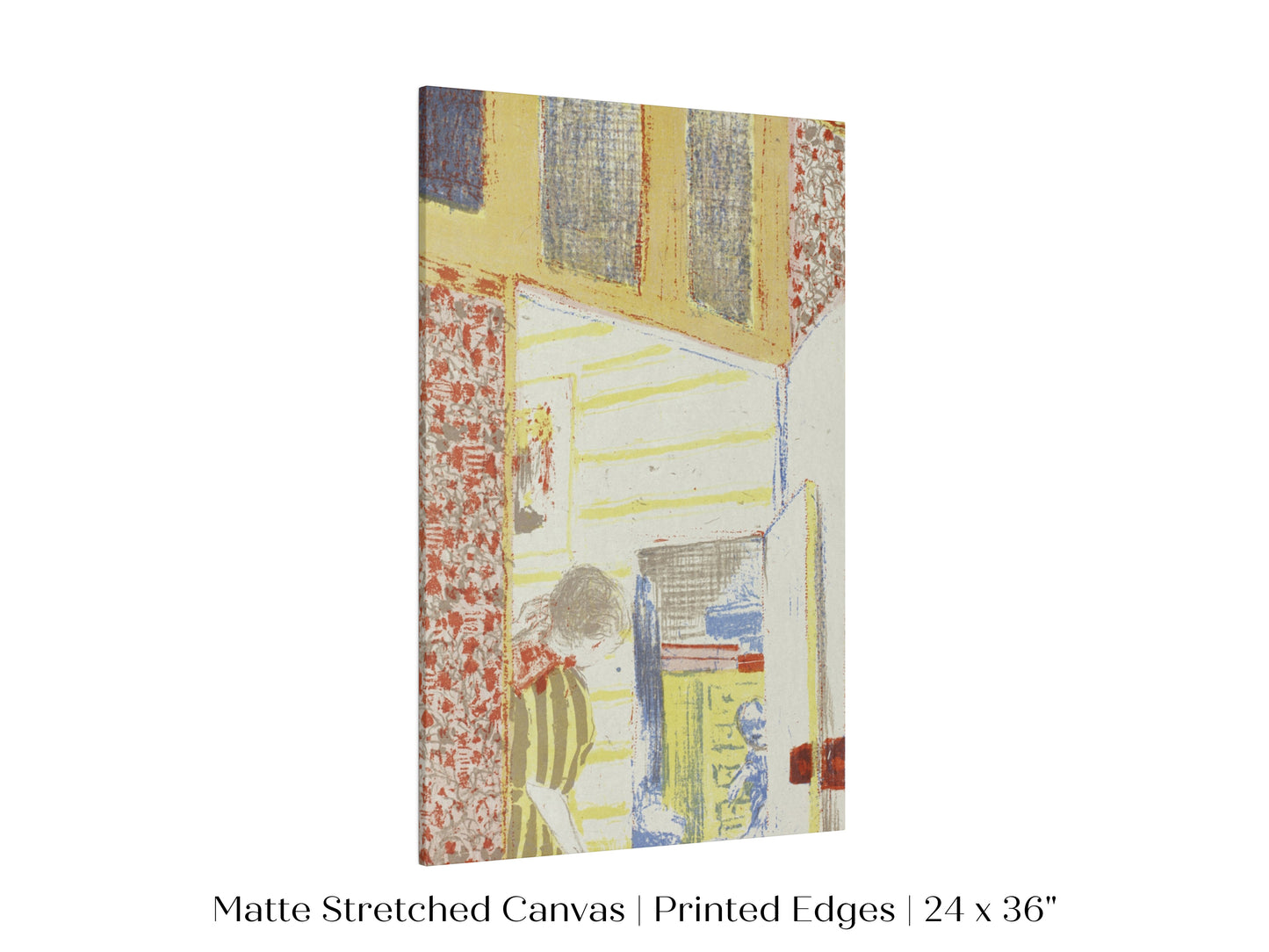 Interior with Pink Wallpaper | P259
