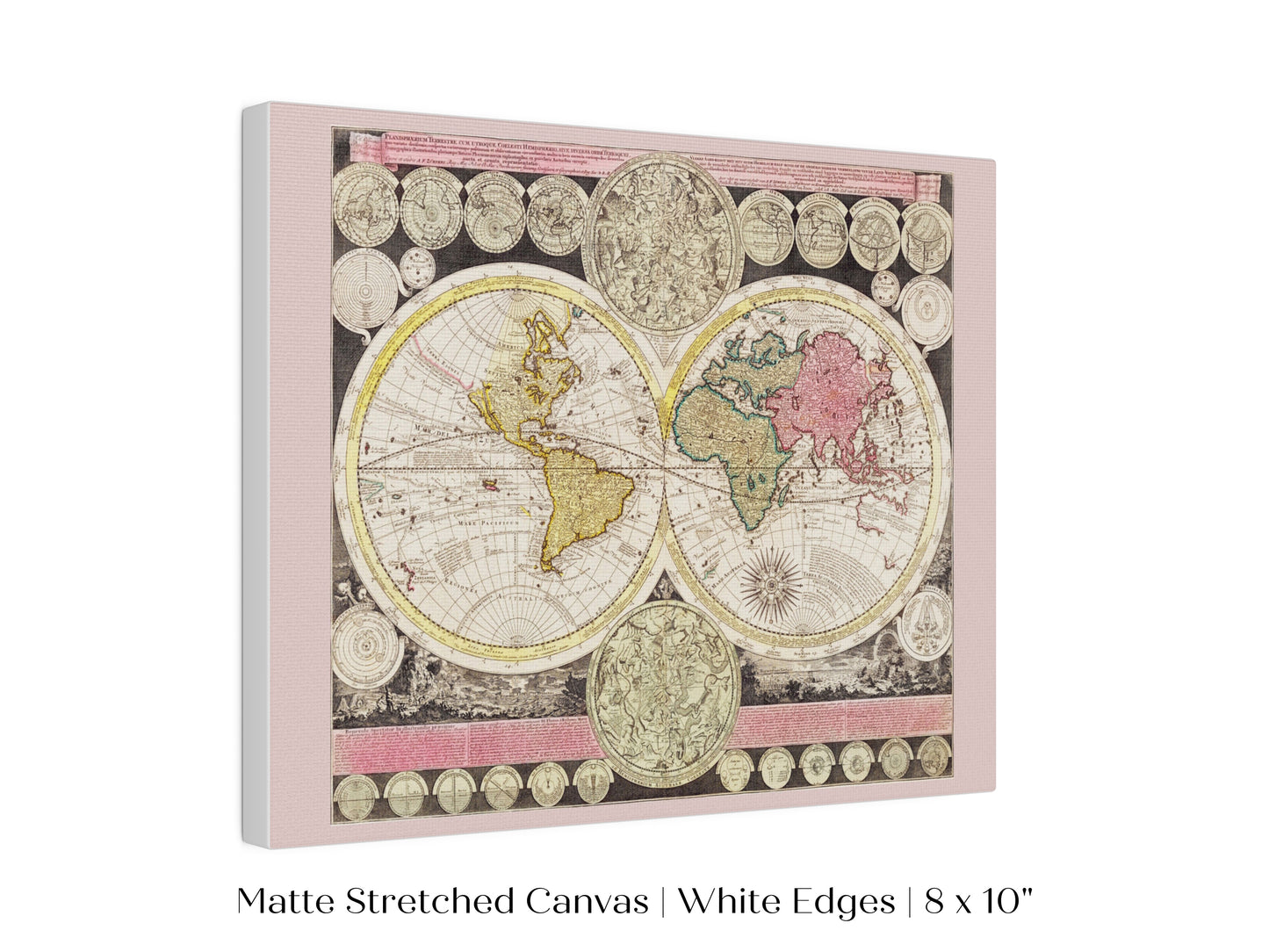 Vintage World Map | P162