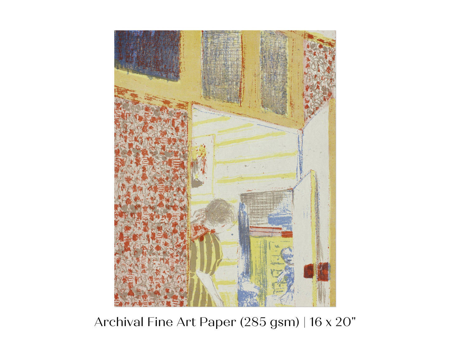 Interior with Pink Wallpaper | P259