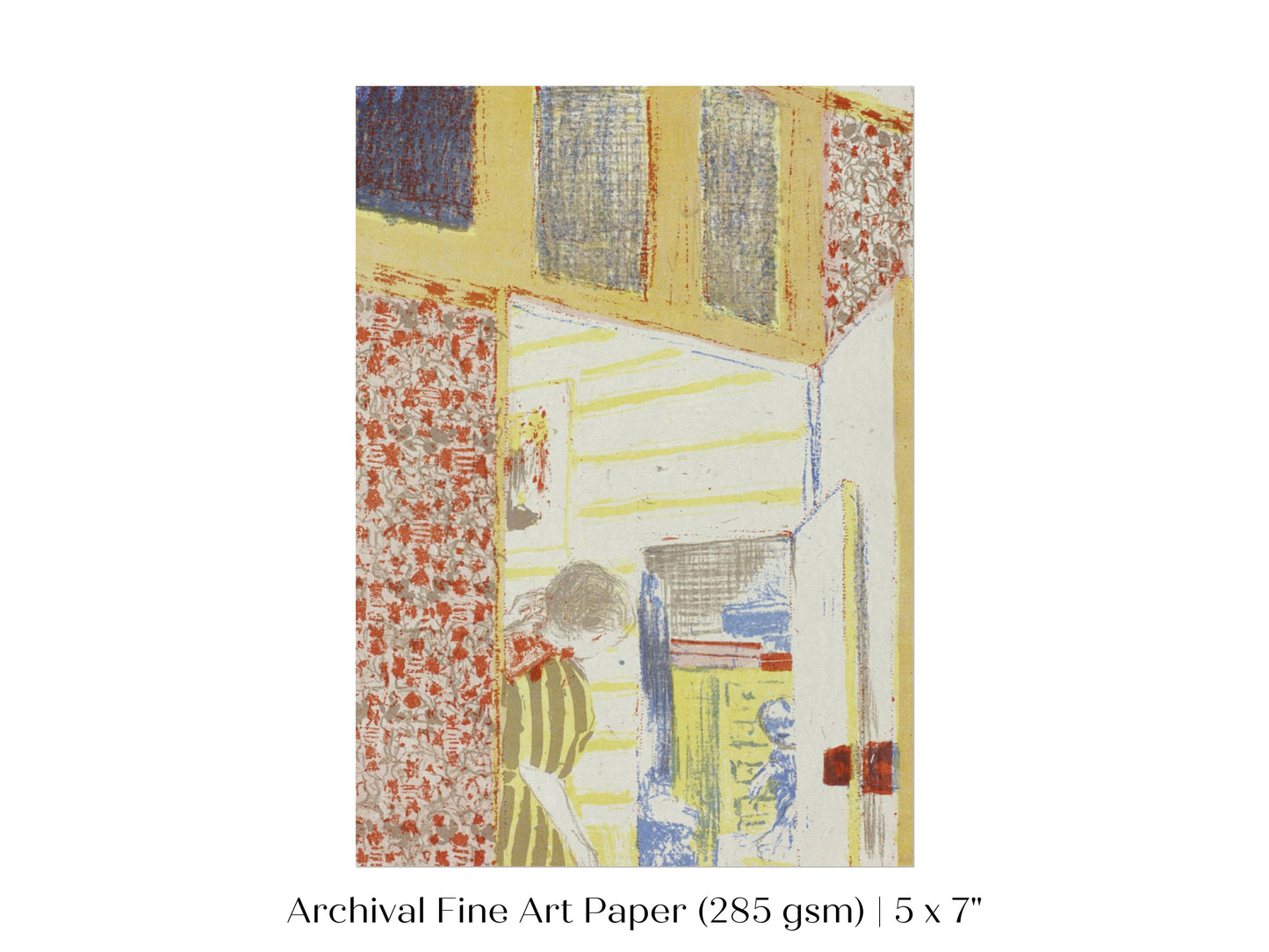 Interior with Pink Wallpaper | P259