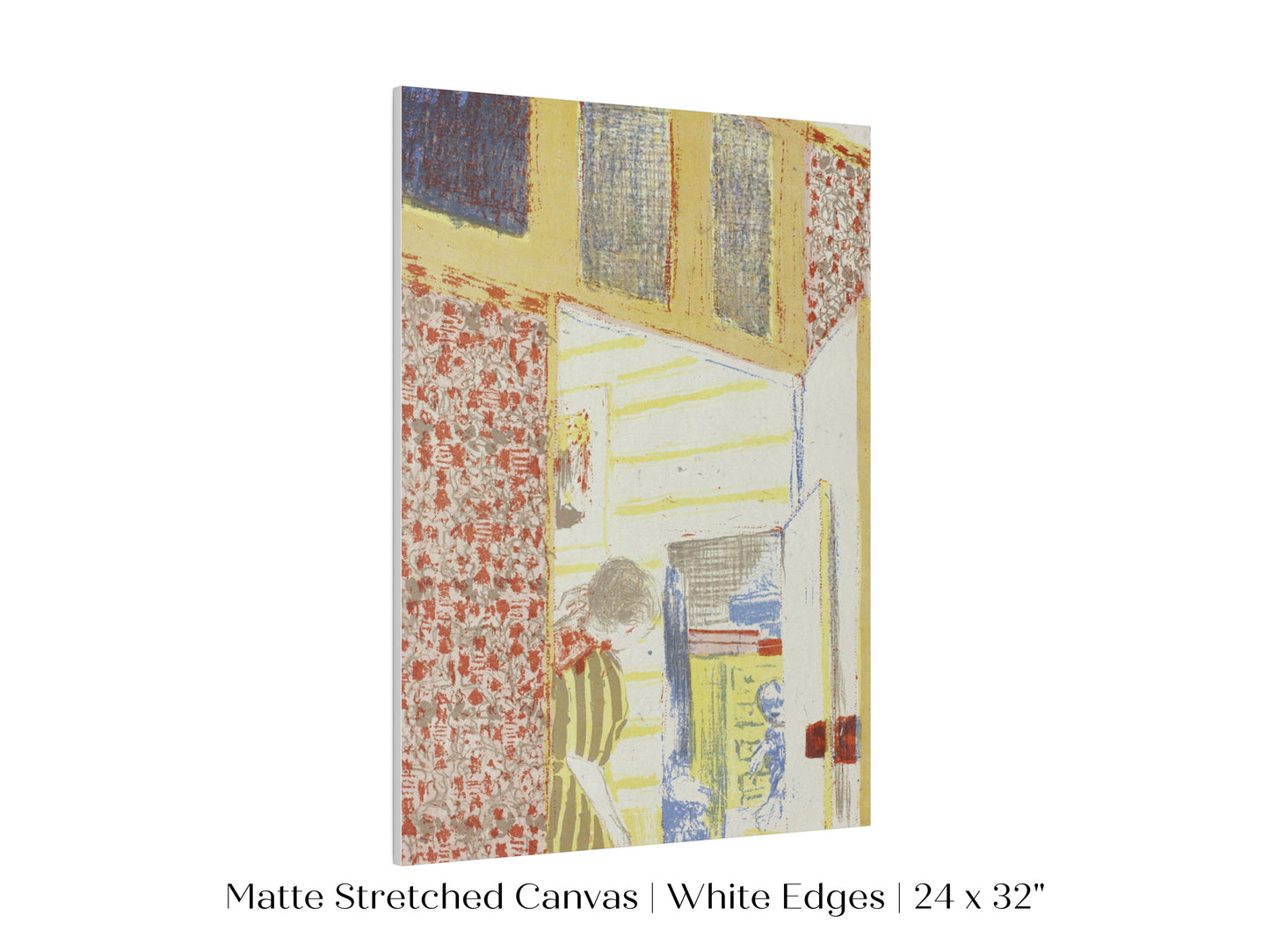 Interior with Pink Wallpaper | P259