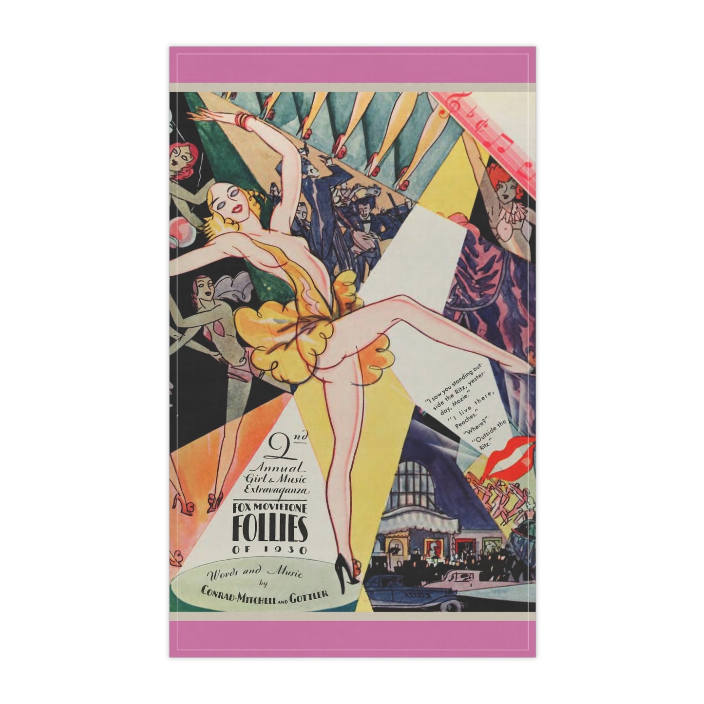 Follies | Tea Towel