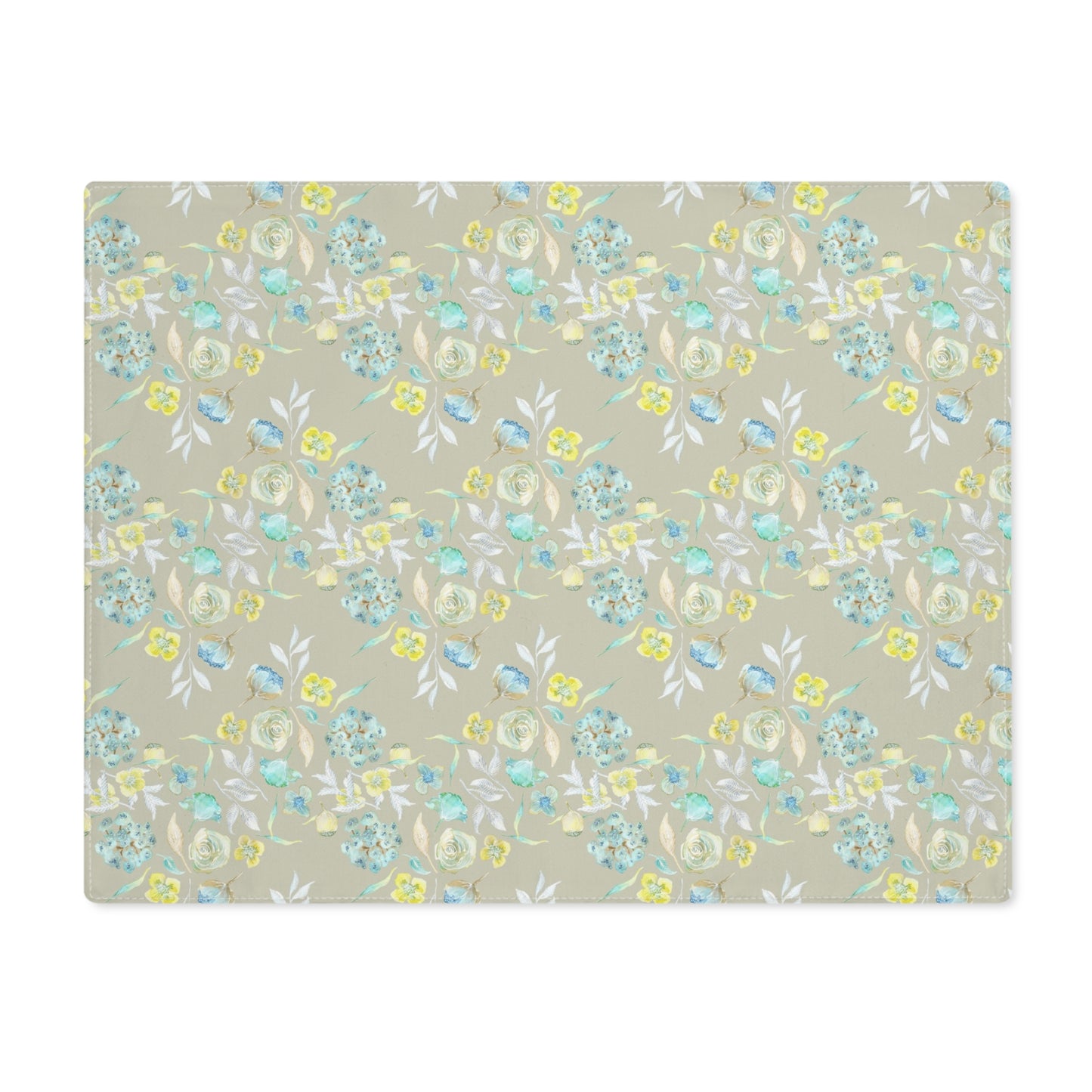 Ditsy Floral Zig-Zag in Beige | Placemat