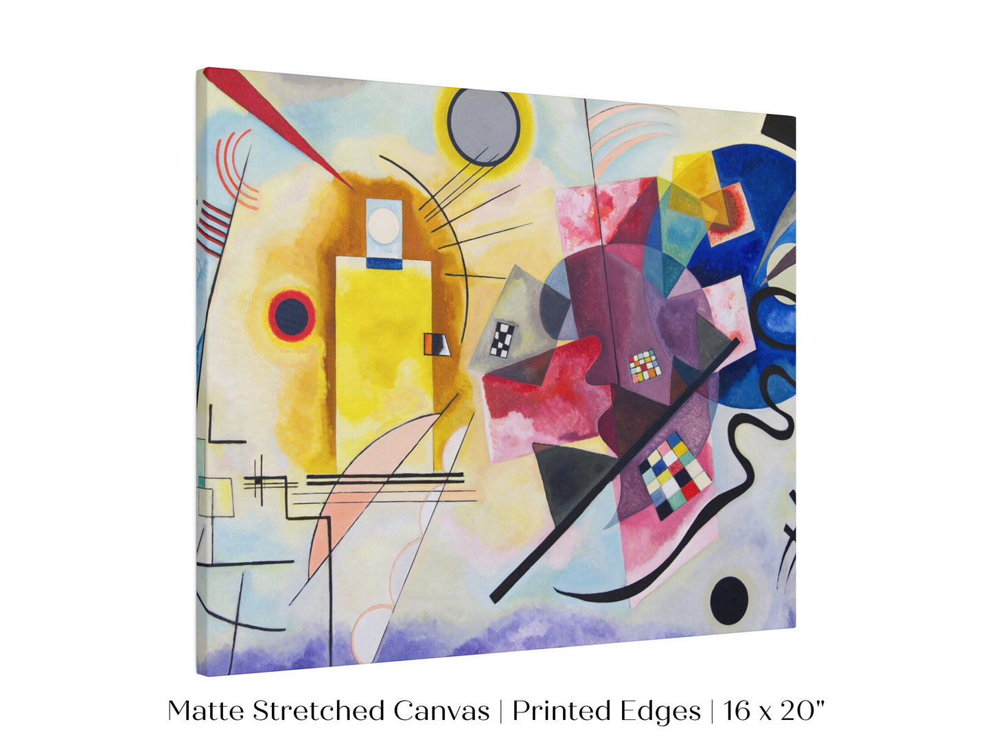 Yellow-Red-Blue | Wassily Kandinsky | P488