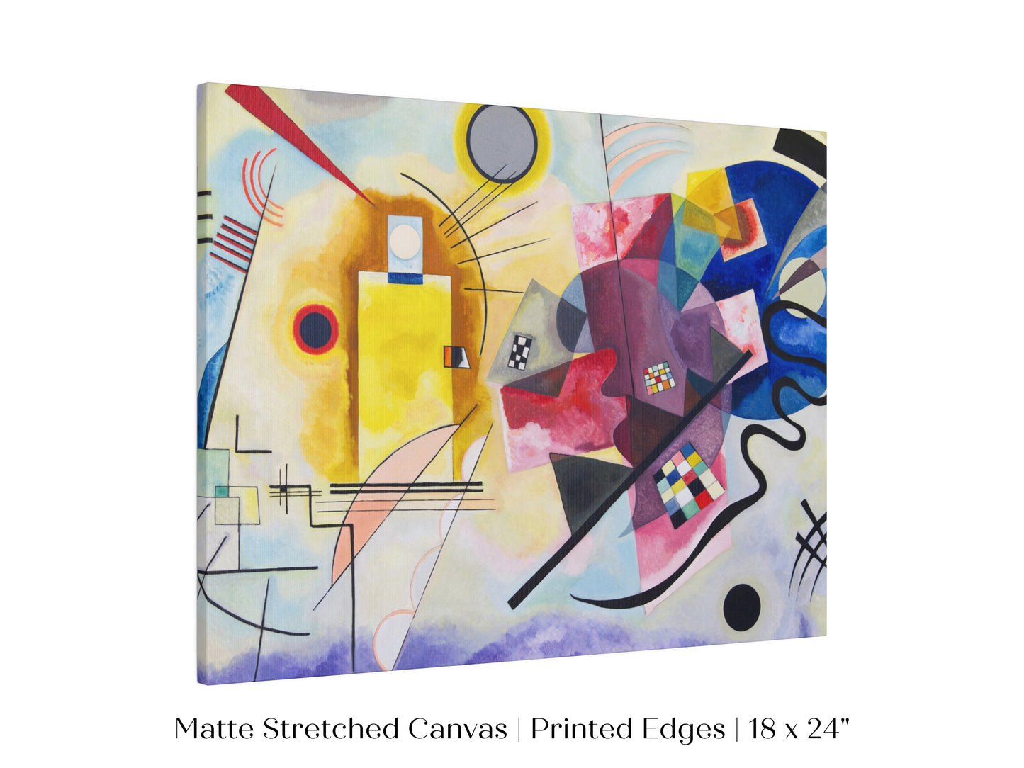Yellow-Red-Blue | Wassily Kandinsky | P488