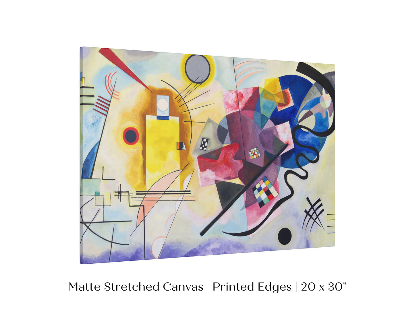 Yellow-Red-Blue | Wassily Kandinsky | P488