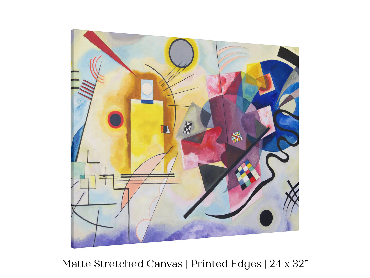 Yellow-Red-Blue | Wassily Kandinsky | P488