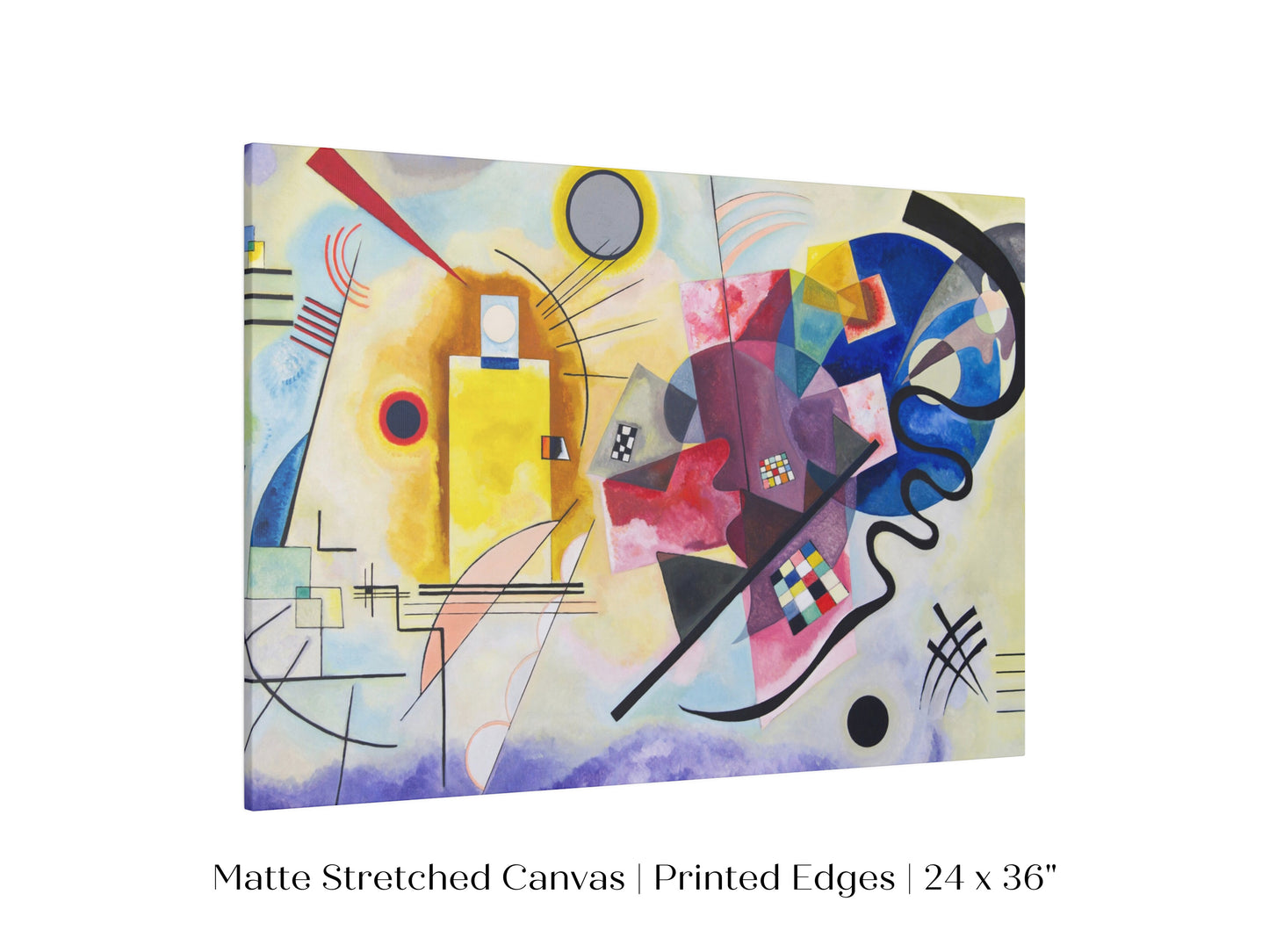 Yellow-Red-Blue | Wassily Kandinsky | P488