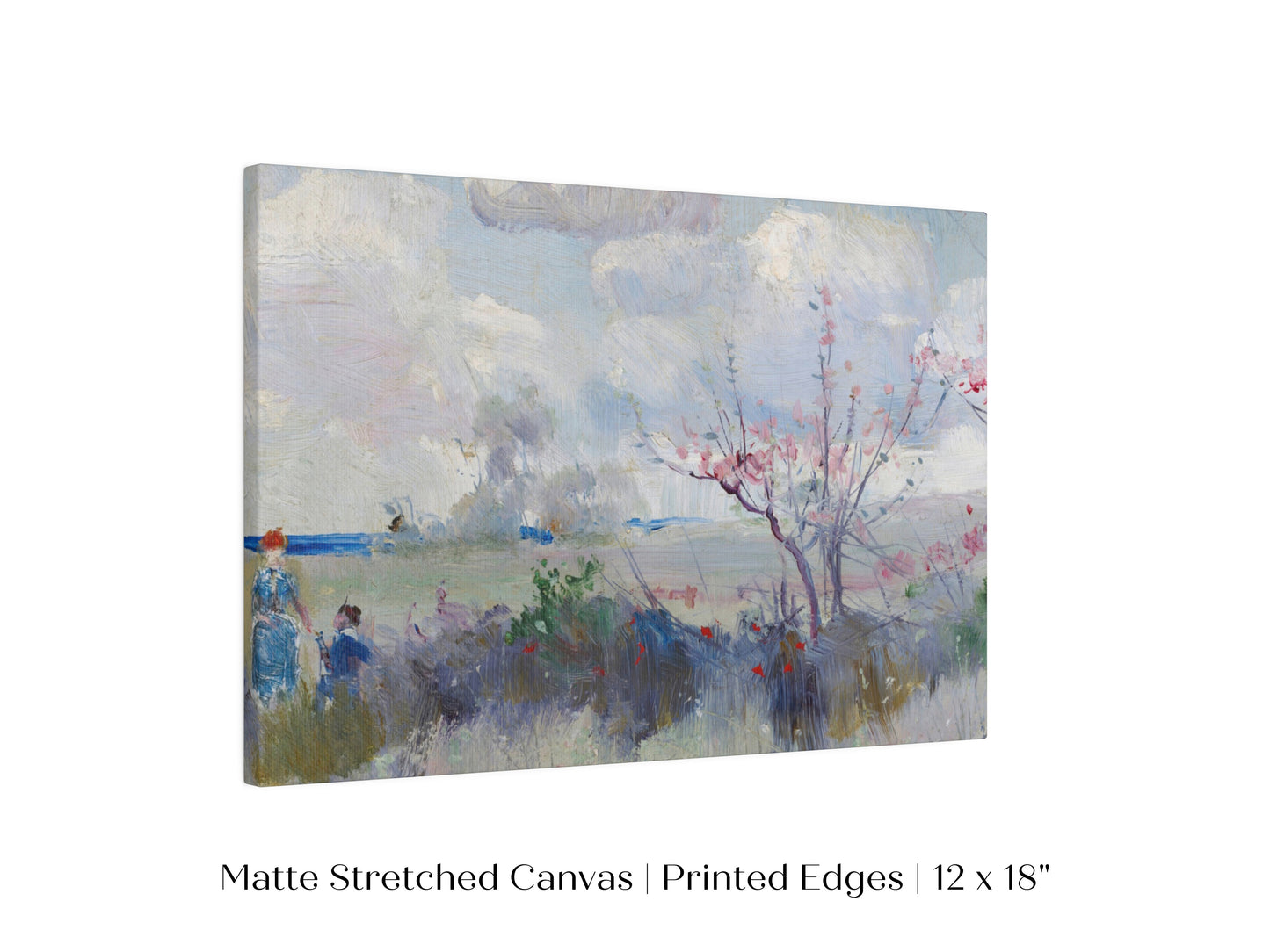 Landscape with Blossom and Clouds | P554