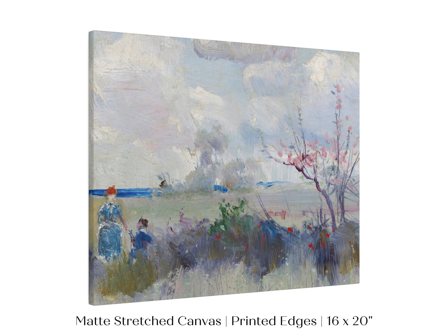 Landscape with Blossom and Clouds | P554
