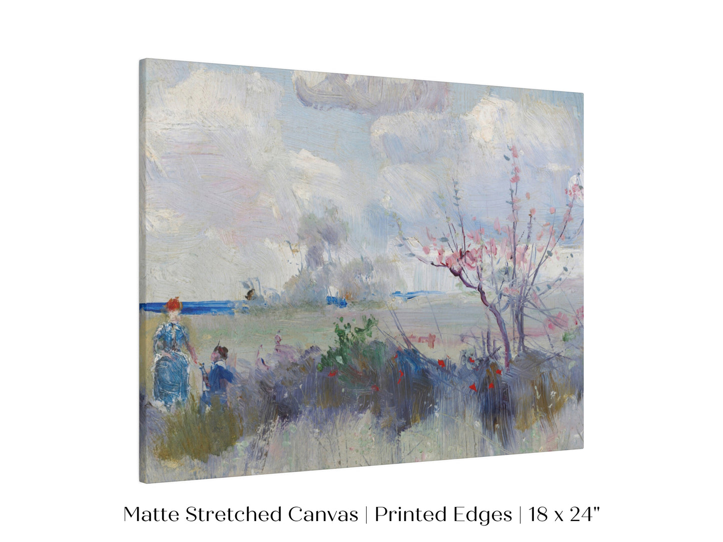 Landscape with Blossom and Clouds | P554