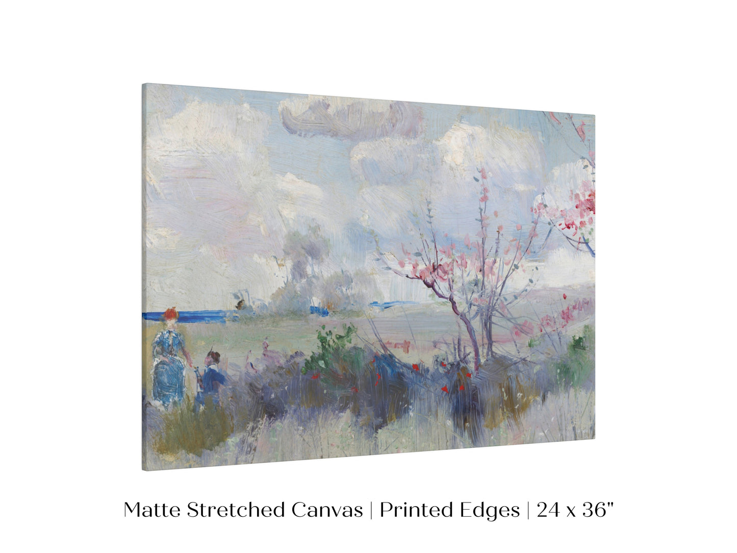 Landscape with Blossom and Clouds | P554