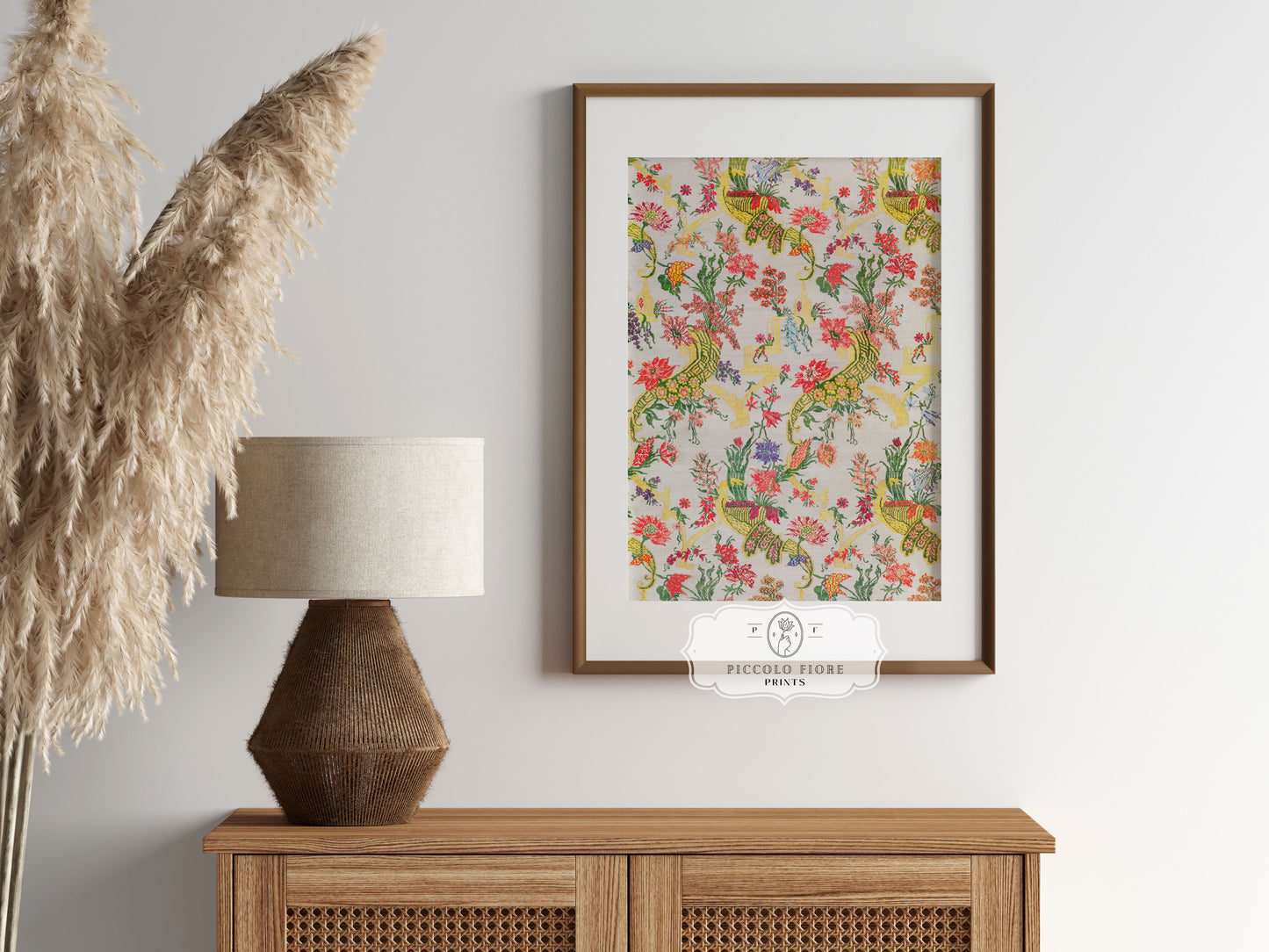 Vintage Floral Wallpaper Pattern | P145