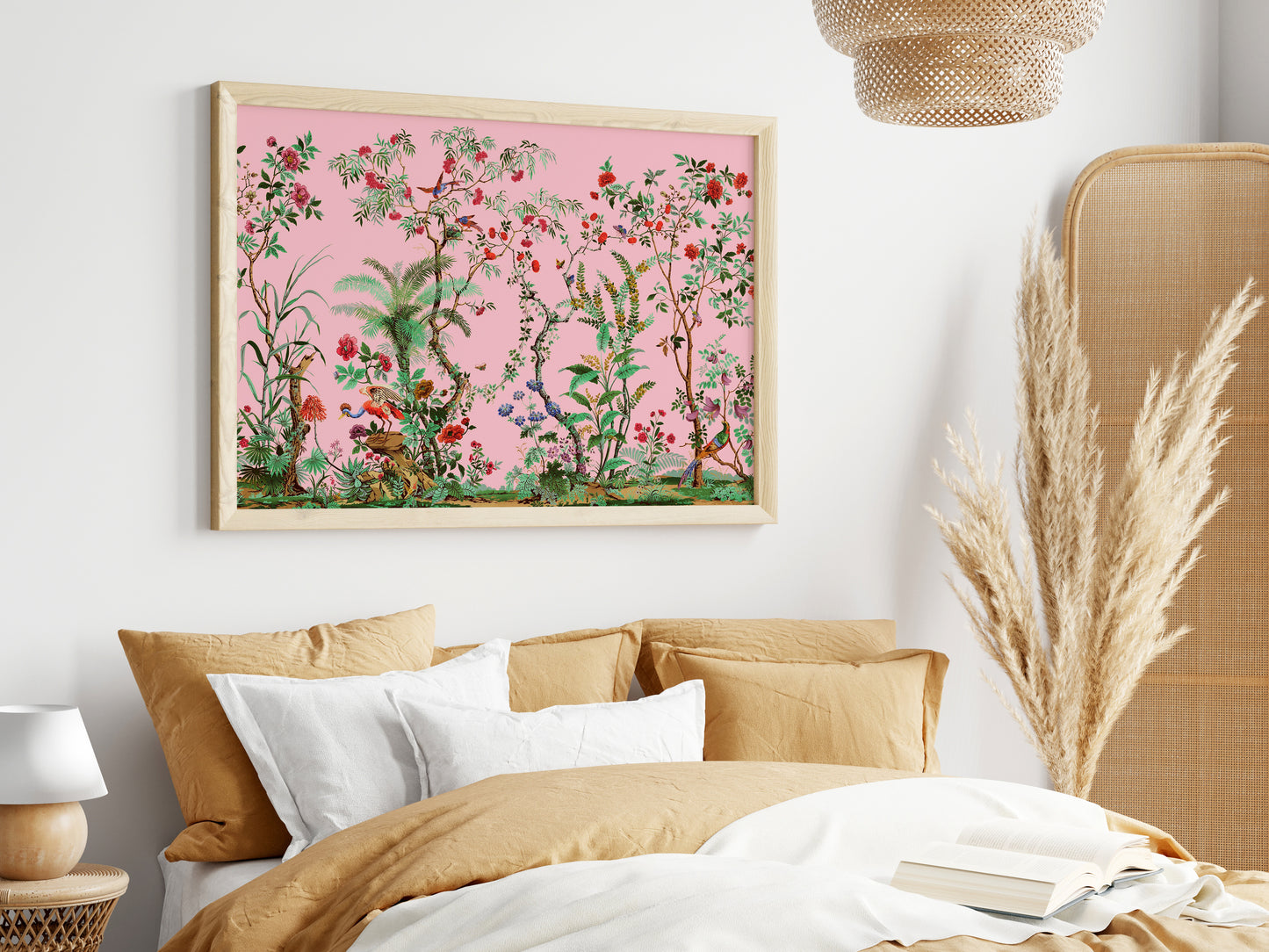 Birds and Flowers | Gallery Wall Set | 8 Prints | M8-2