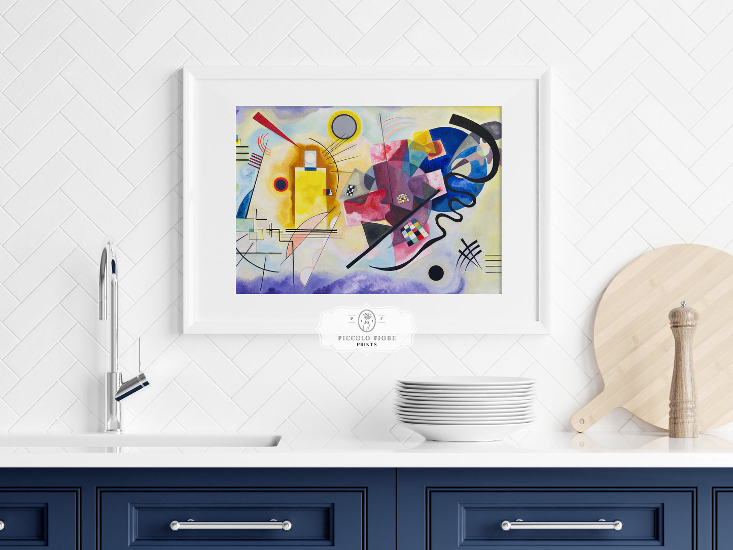 Yellow-Red-Blue | Wassily Kandinsky | P488