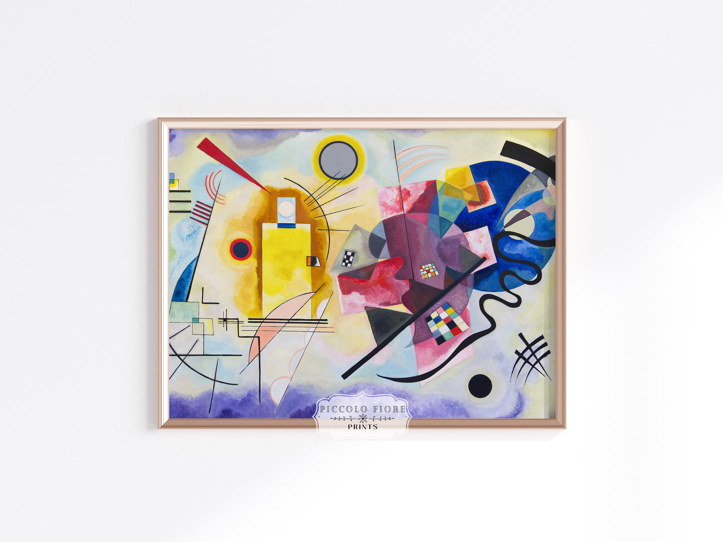 Yellow-Red-Blue | Wassily Kandinsky | P488