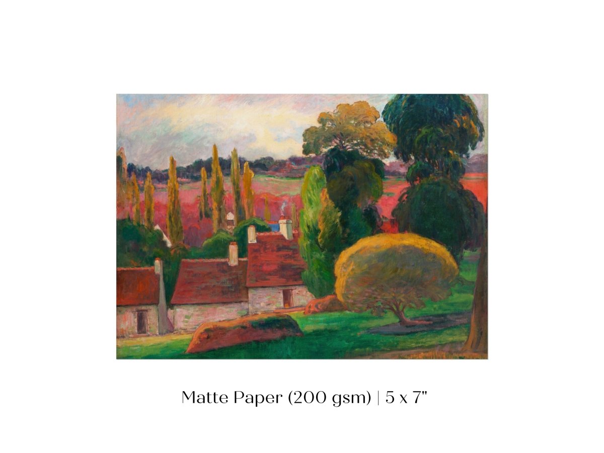 A Farm in Brittany | P329 - Single Art Prints - Piccolo Fiore Prints