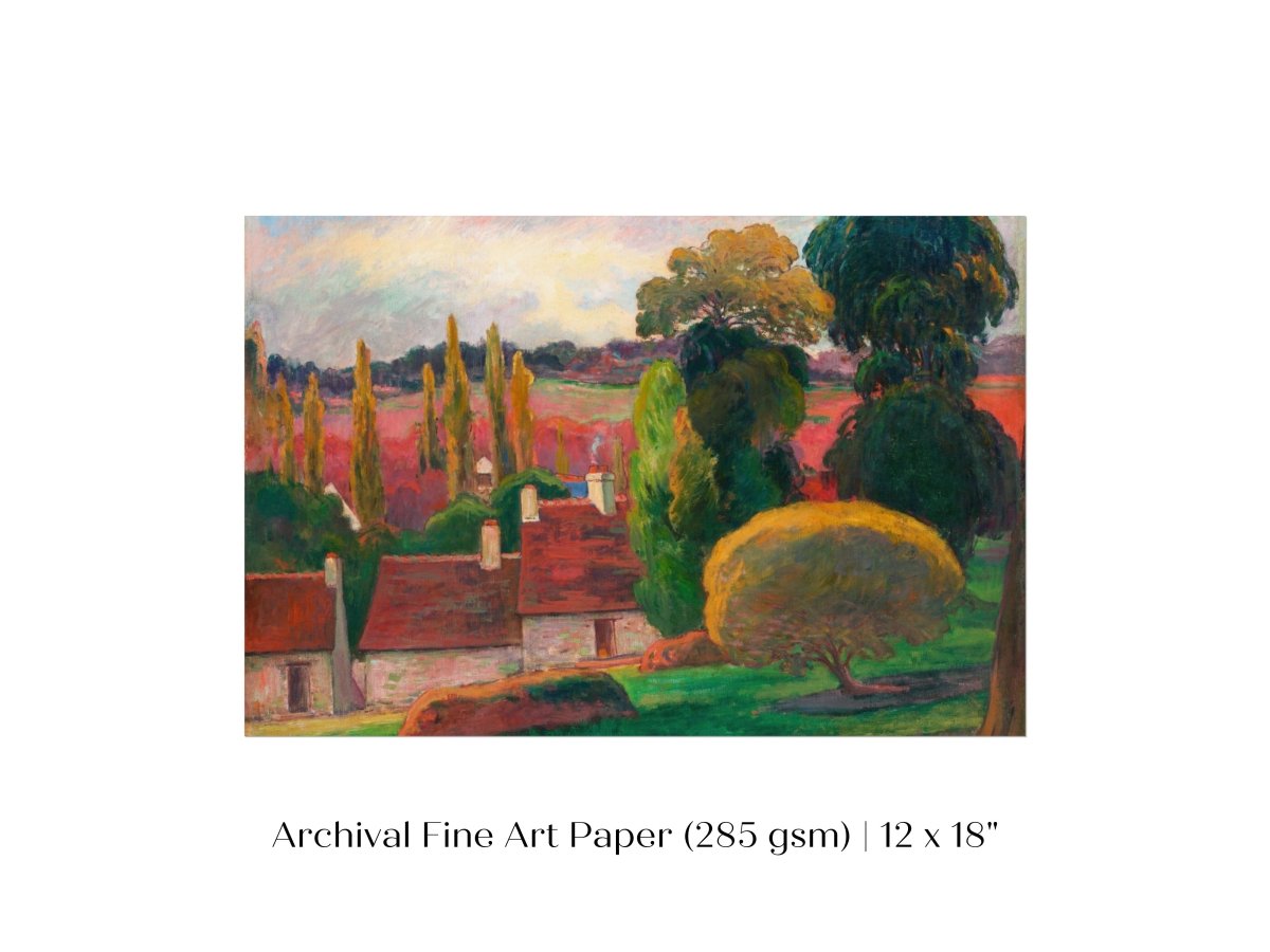 A Farm in Brittany | P329 - Single Art Prints - Piccolo Fiore Prints