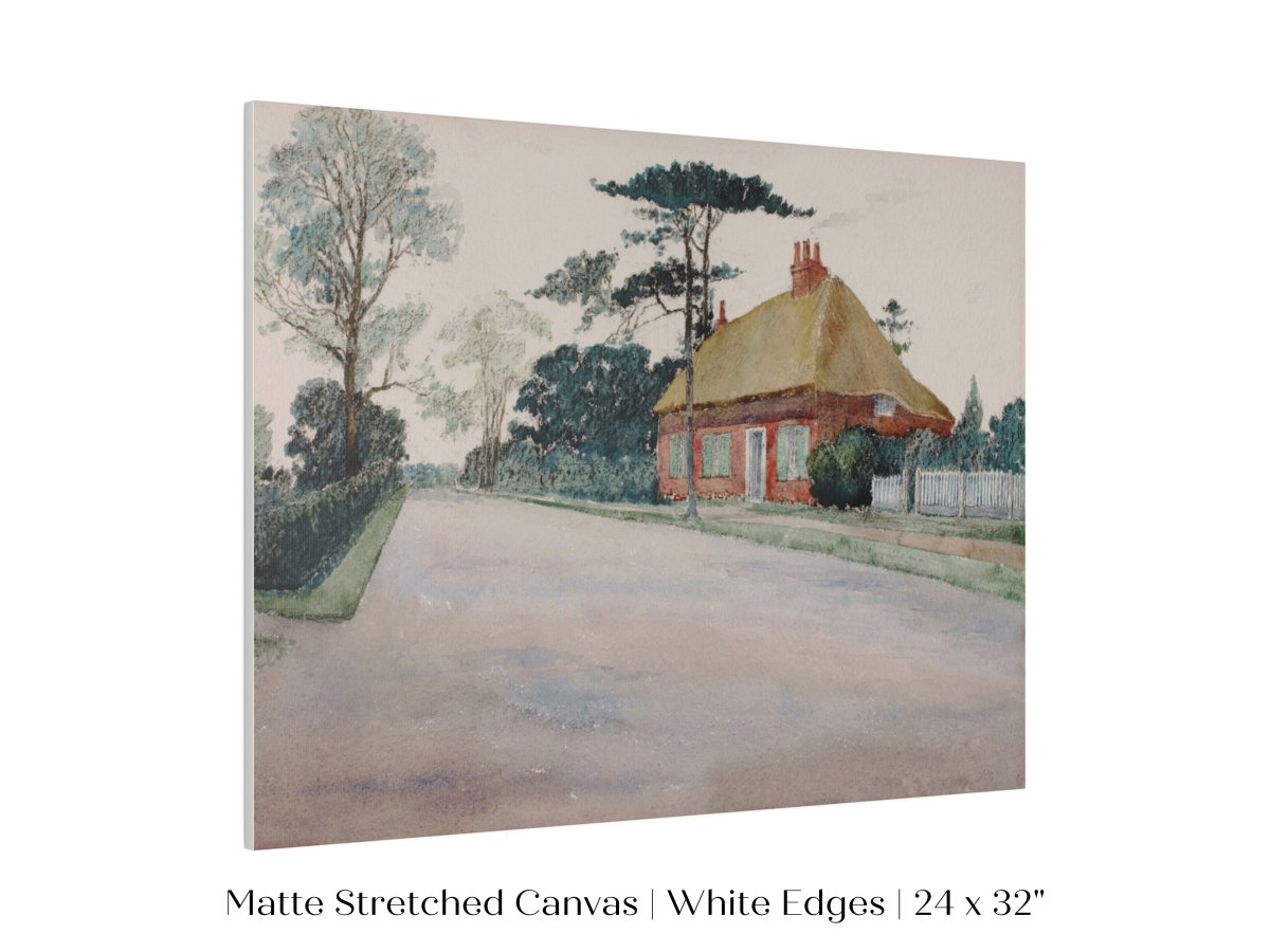 A Road in Dorset | P498 - Single Art Prints - Piccolo Fiore Prints